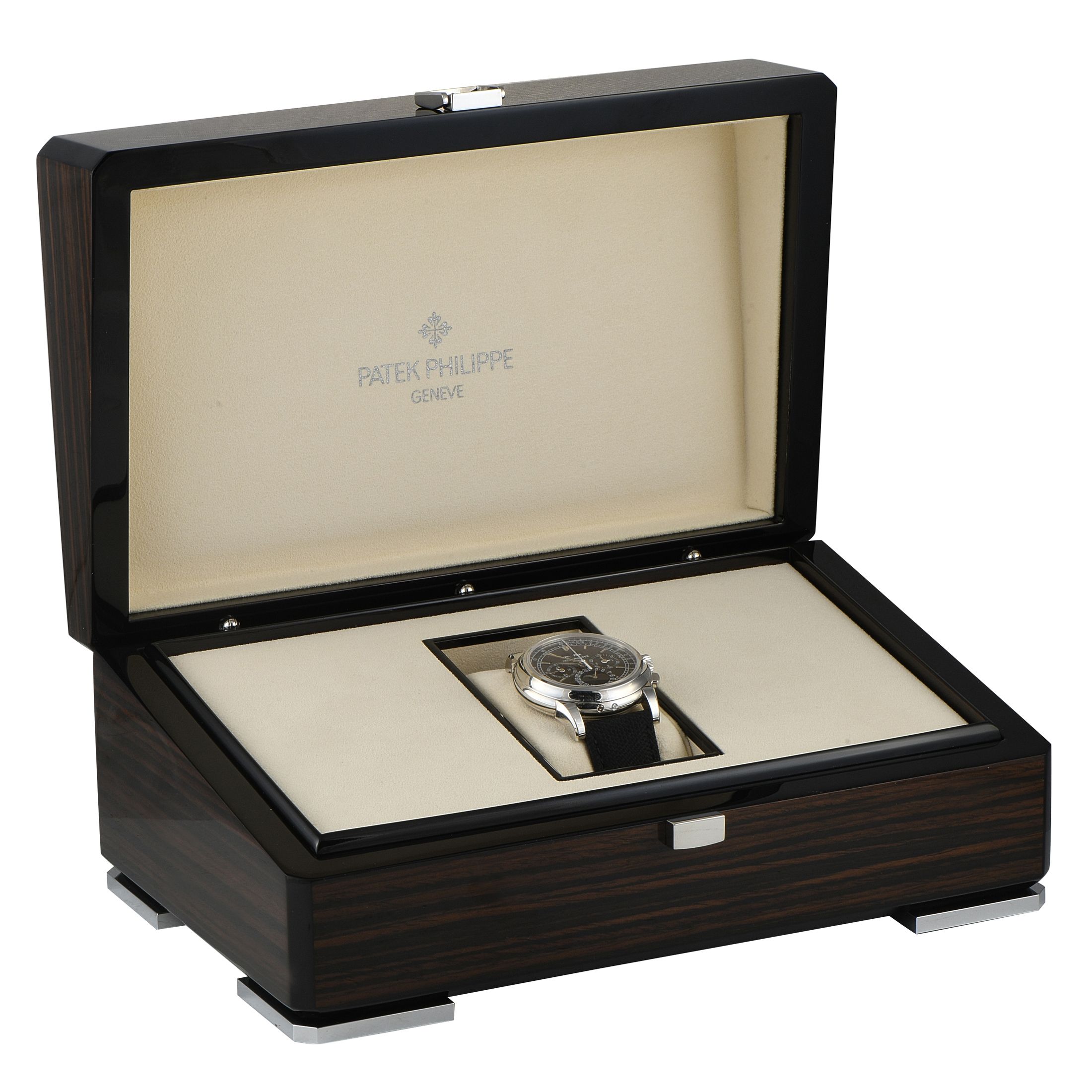 Patek Philippe Perpetual Calendar Chronograph Platinum Watch 5970P-001