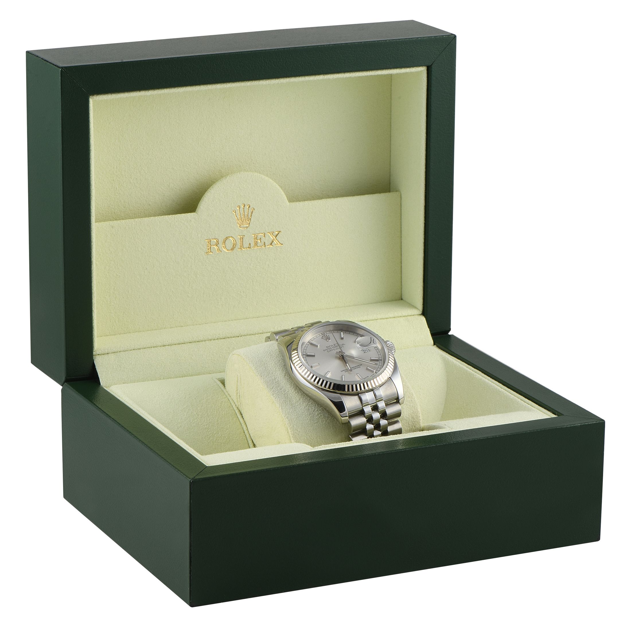 Rolex Datejust 36 Silver Dial Steel Jubilee Watch 116234