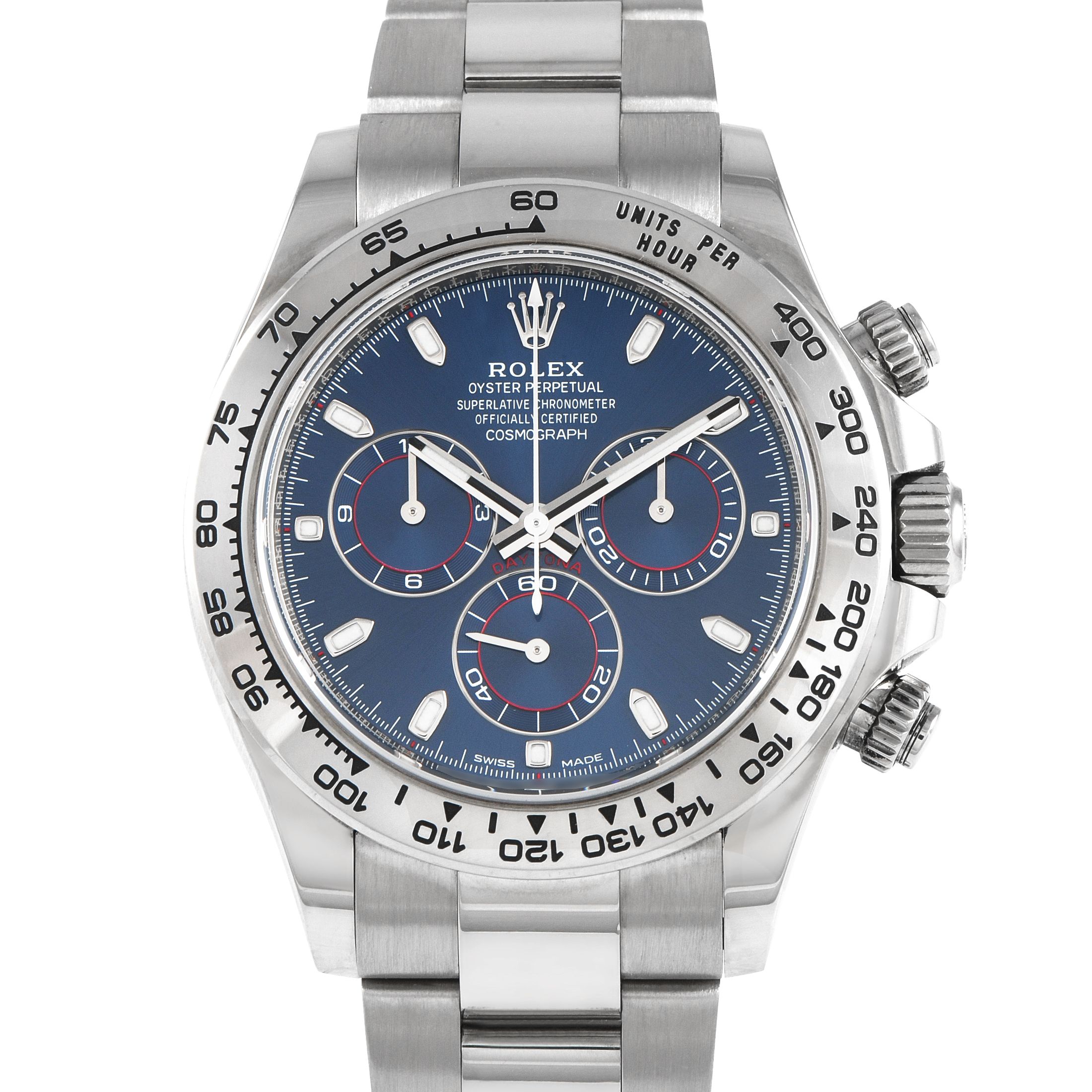 Rolex Daytona Blue Dial Watch 116509