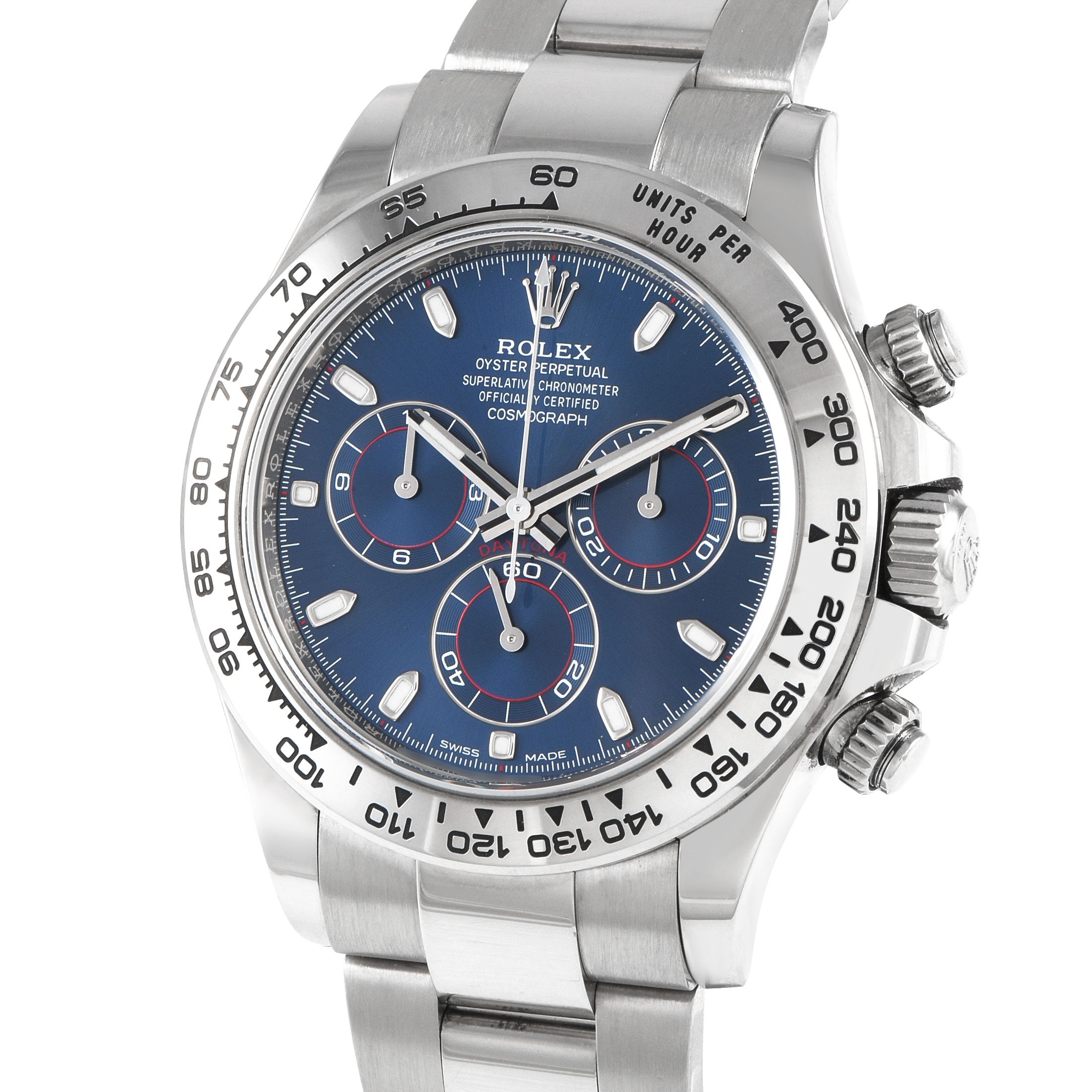Rolex Daytona Blue Dial Watch 116509