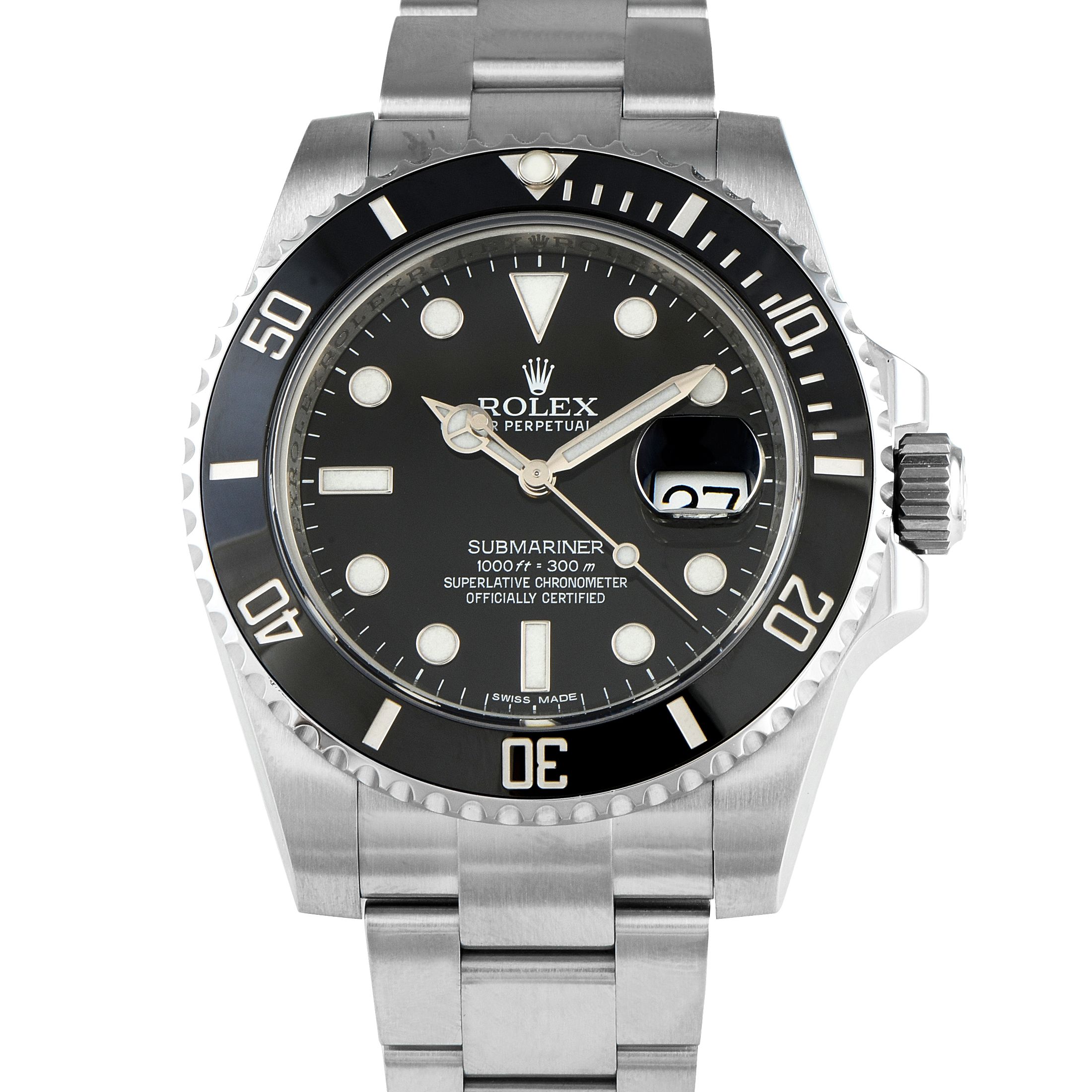 Rolex Submariner Date Steel Watch 116610LN