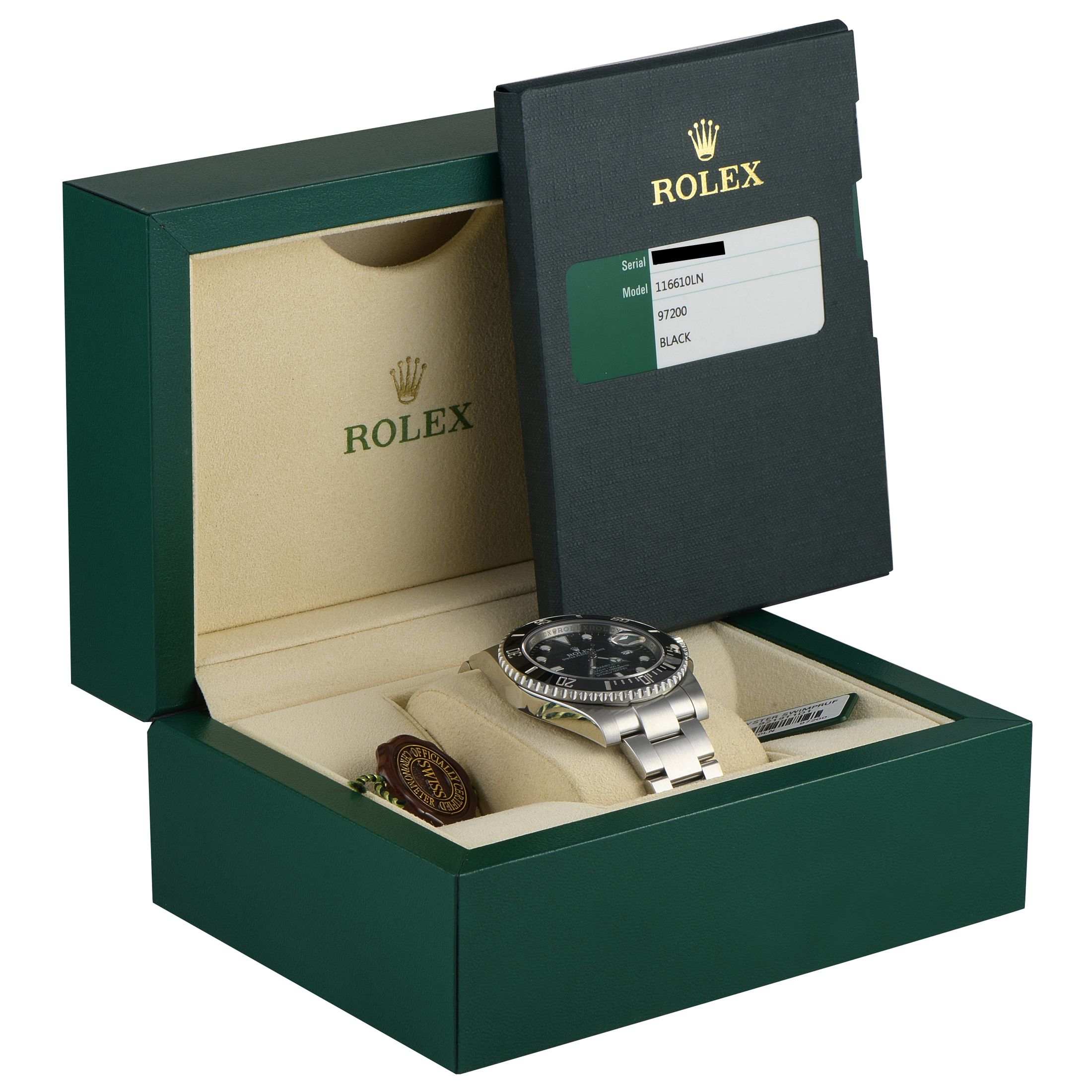 Rolex Submariner Date Steel Watch 116610LN