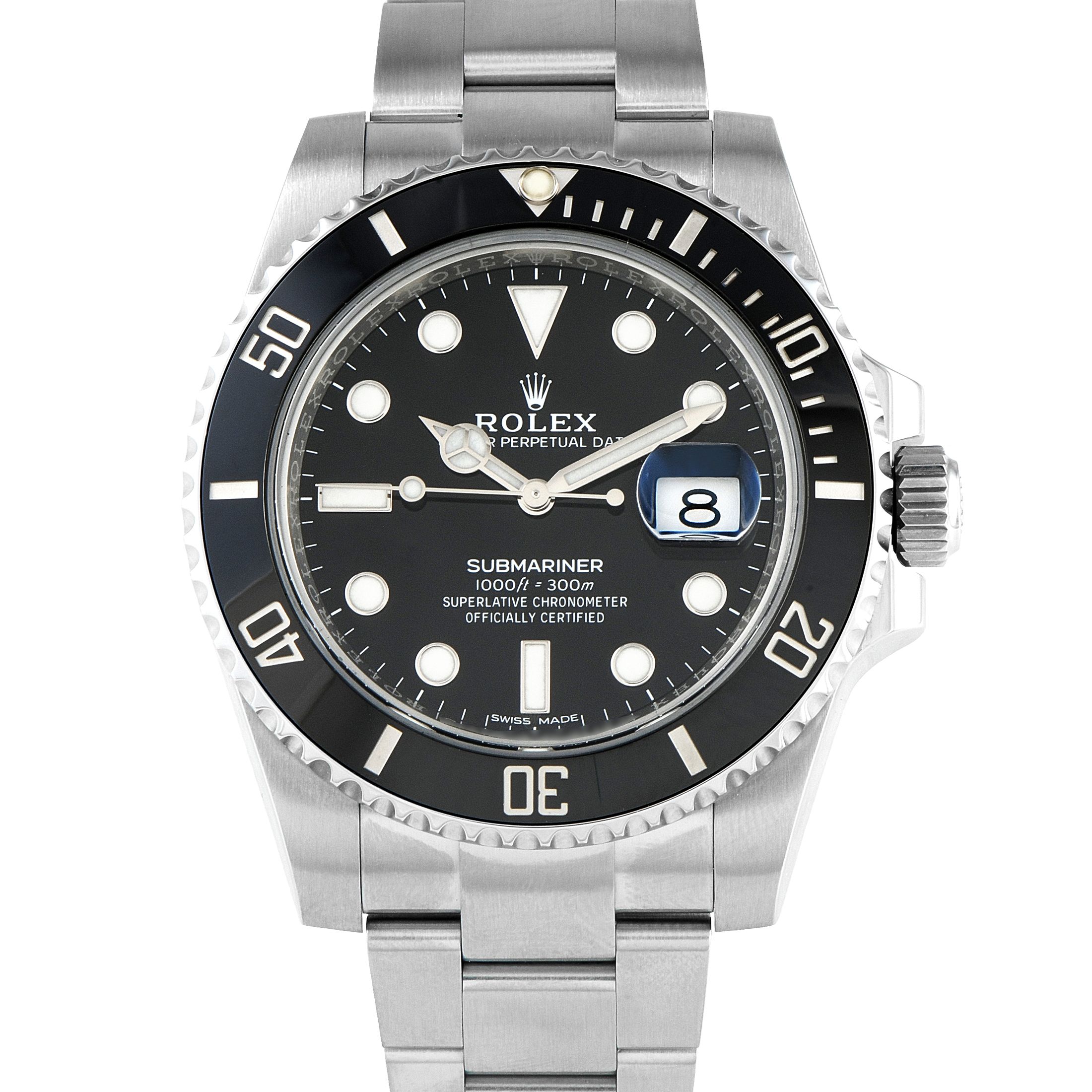 Rolex Submariner Date Steel Oyster Watch 116610LN