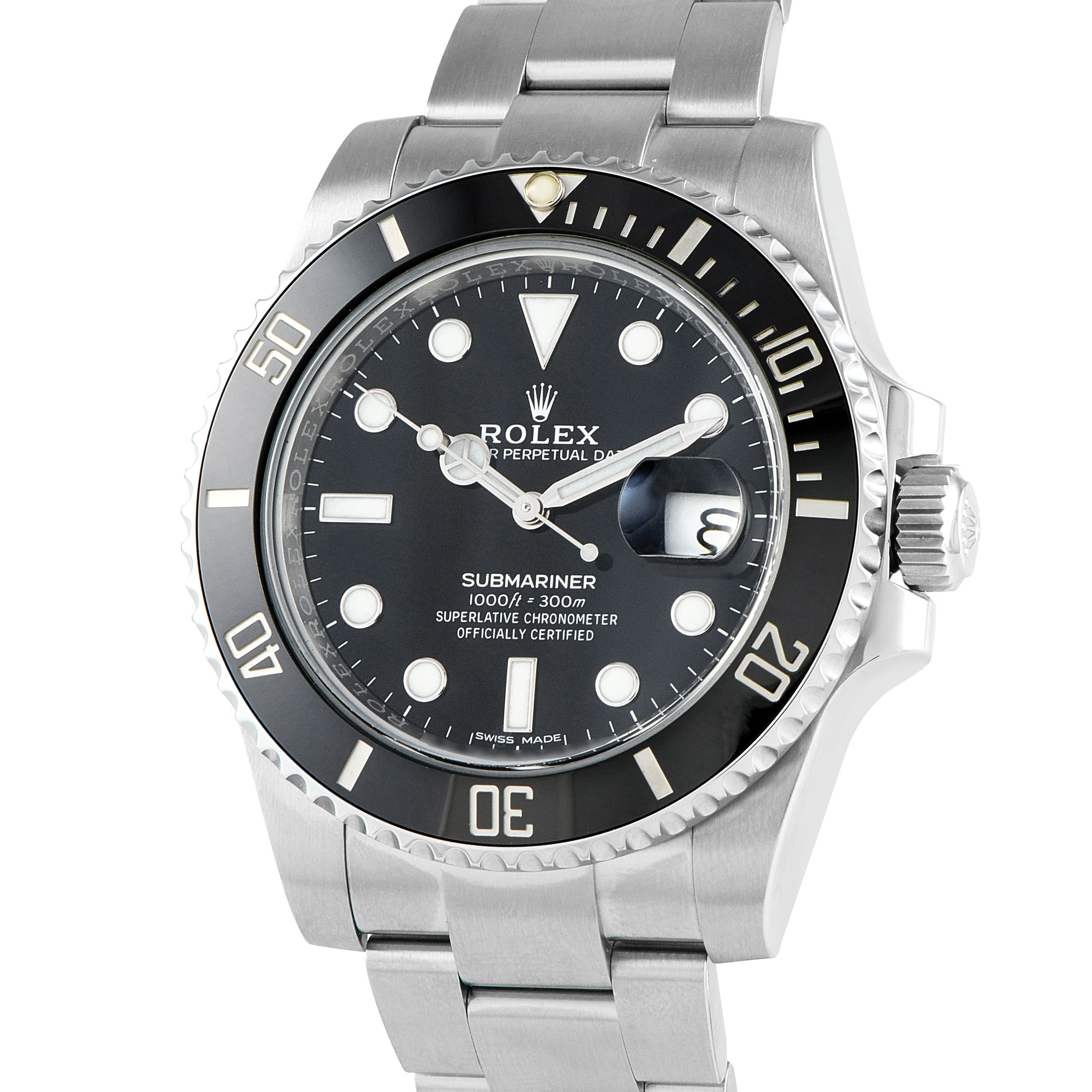 Rolex Submariner Date Steel Oyster Watch 116610LN