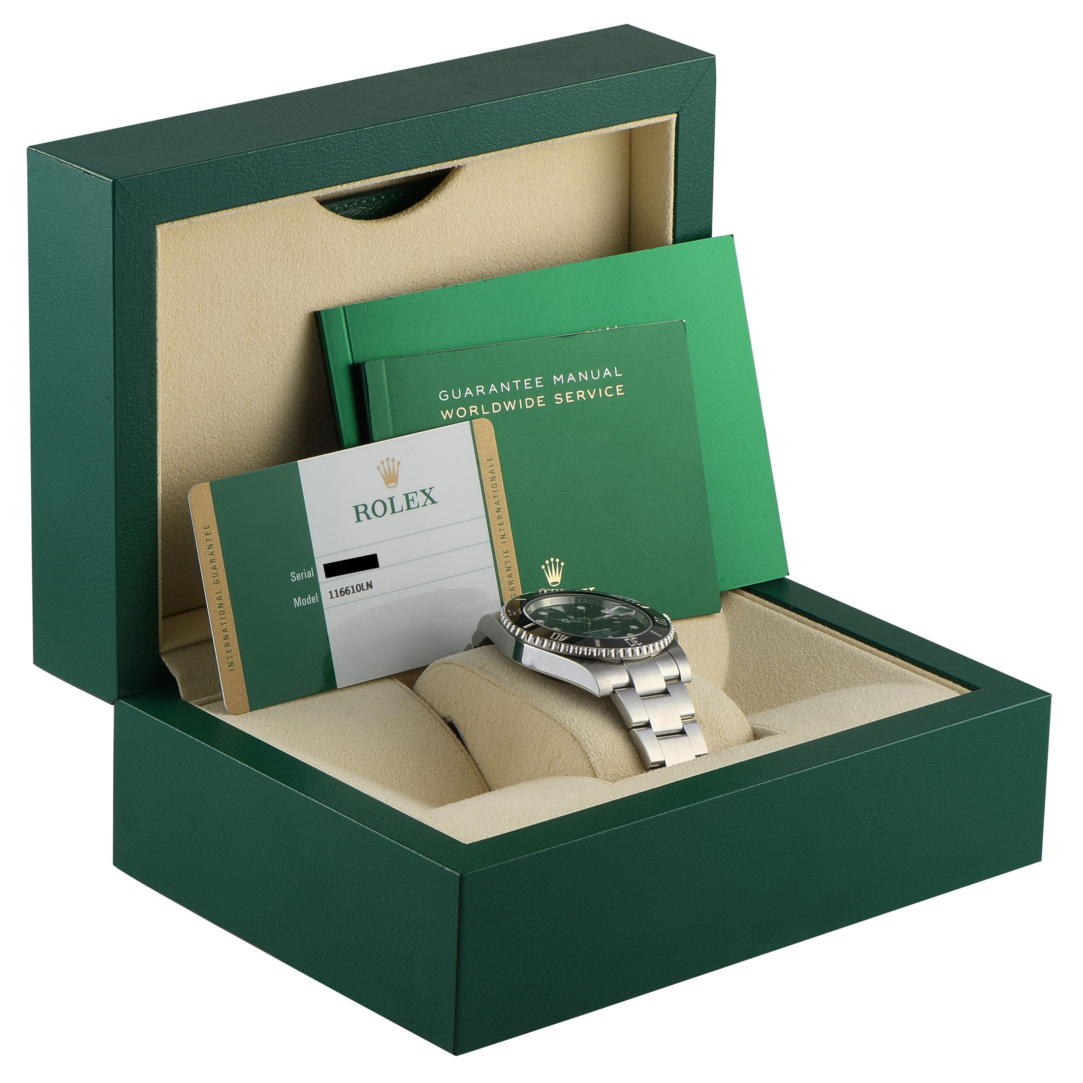 Rolex Submariner Date Steel Oyster Watch 116610LN