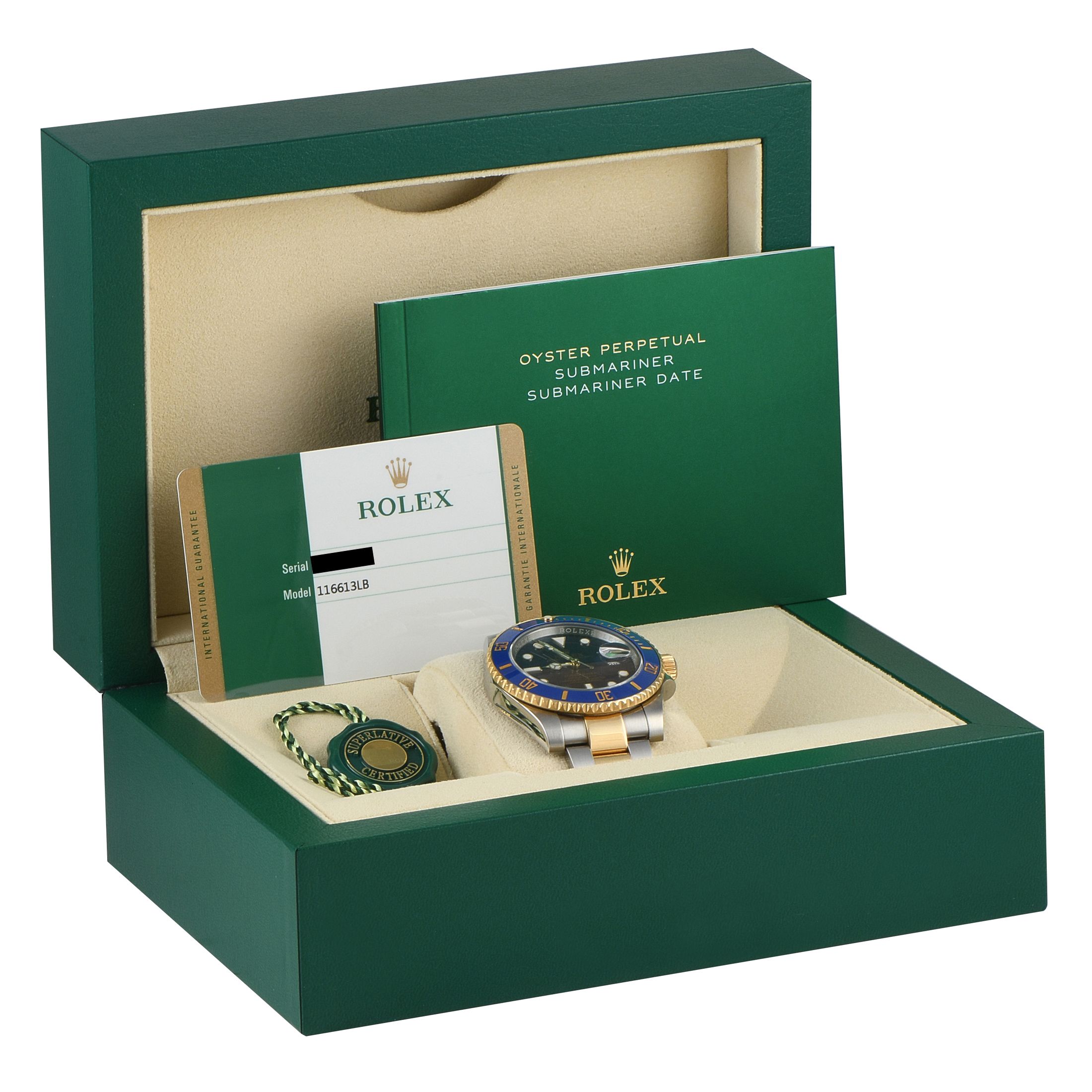 Rolex Submariner Date Watch 116613LB