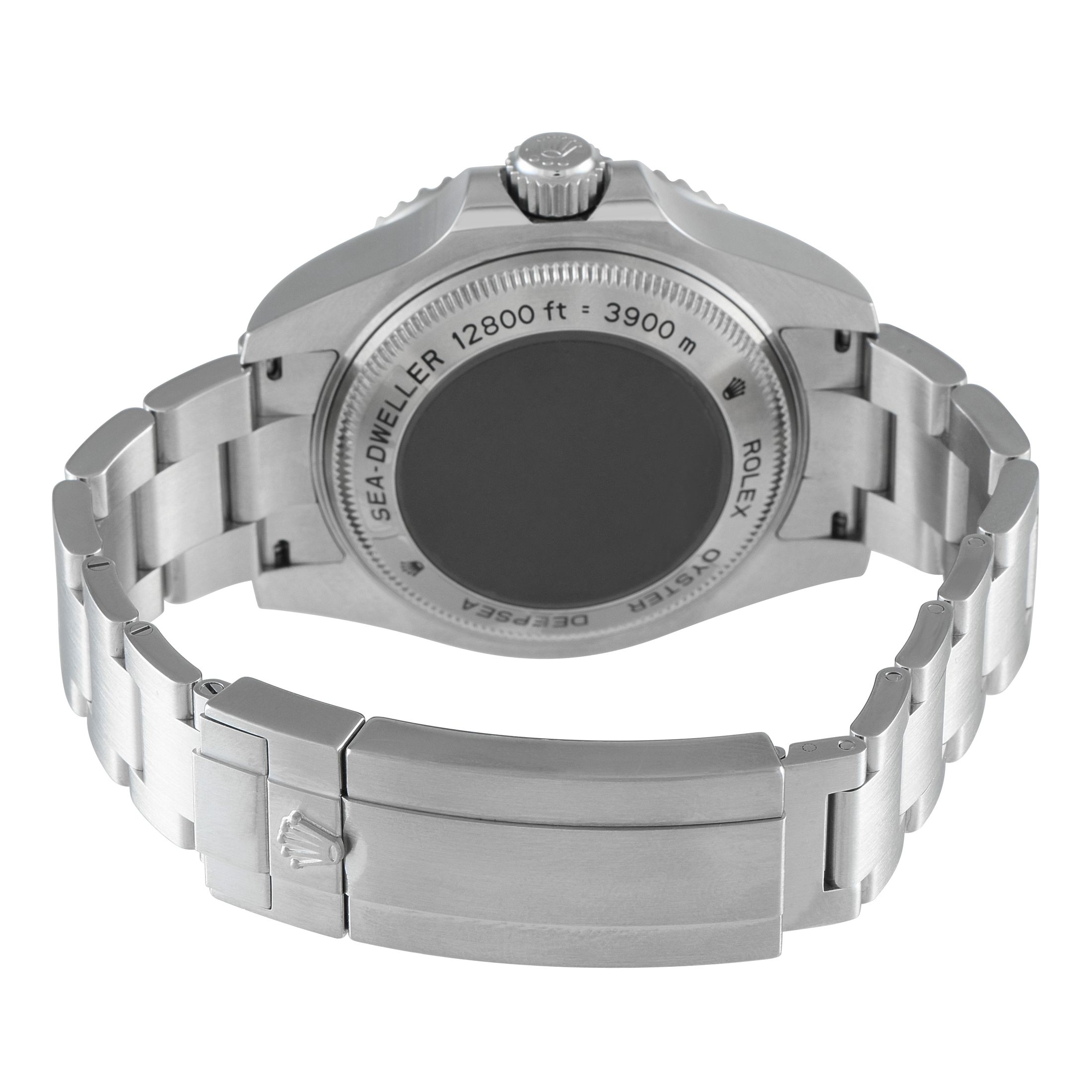 Rolex Deepsea Sea-Dweller Black Dial Steel Watch 116660