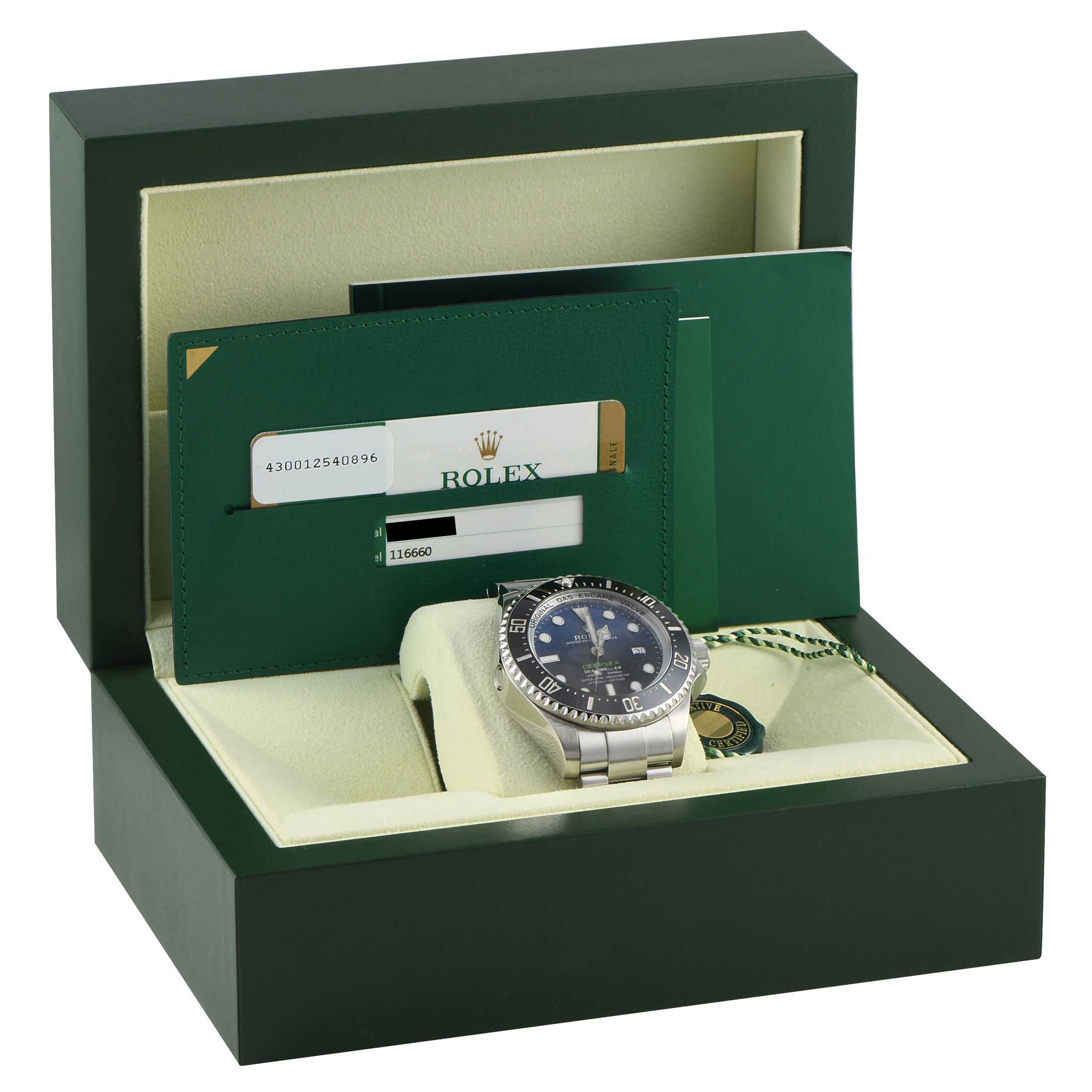Rolex Sea-Dweller Deepsea Oystersteel Oyster Watch 116660