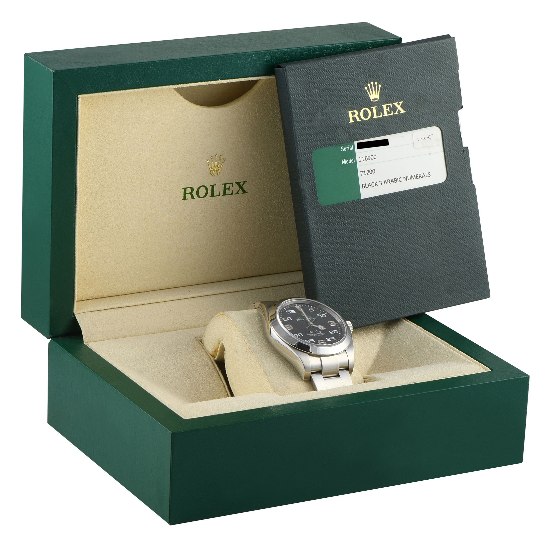 Rolex Air-King Oystersteel Oyster Watch 116900