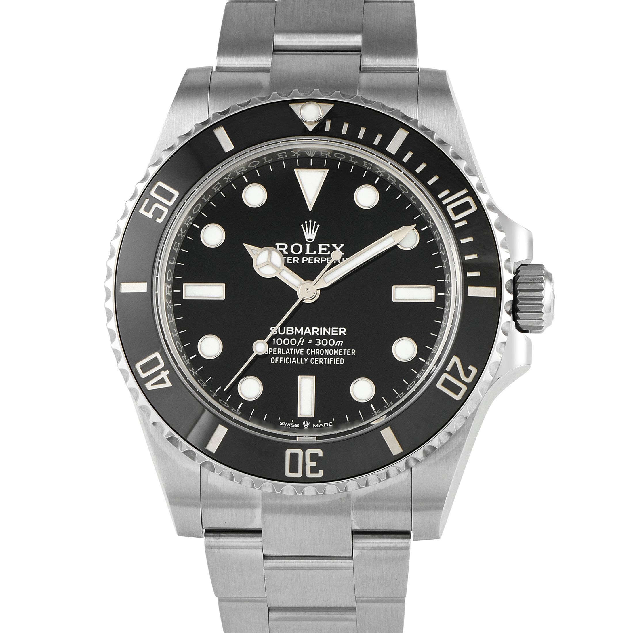 Rolex Submariner No Date Watch 124060