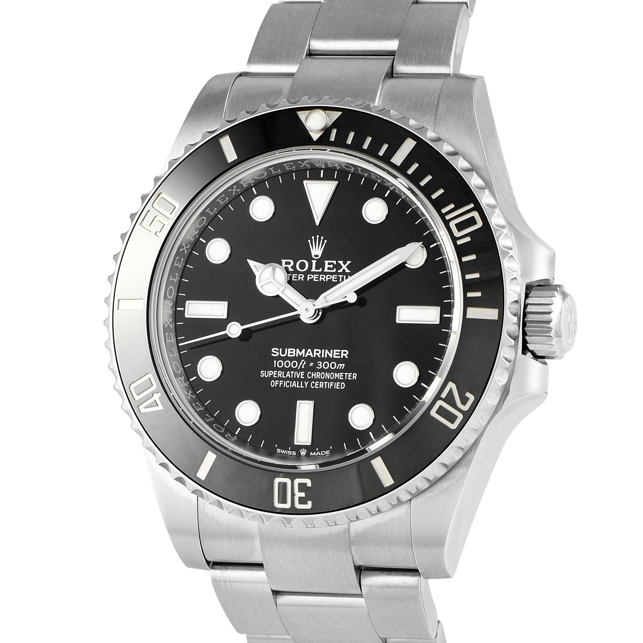 Rolex Submariner No Date Watch 124060