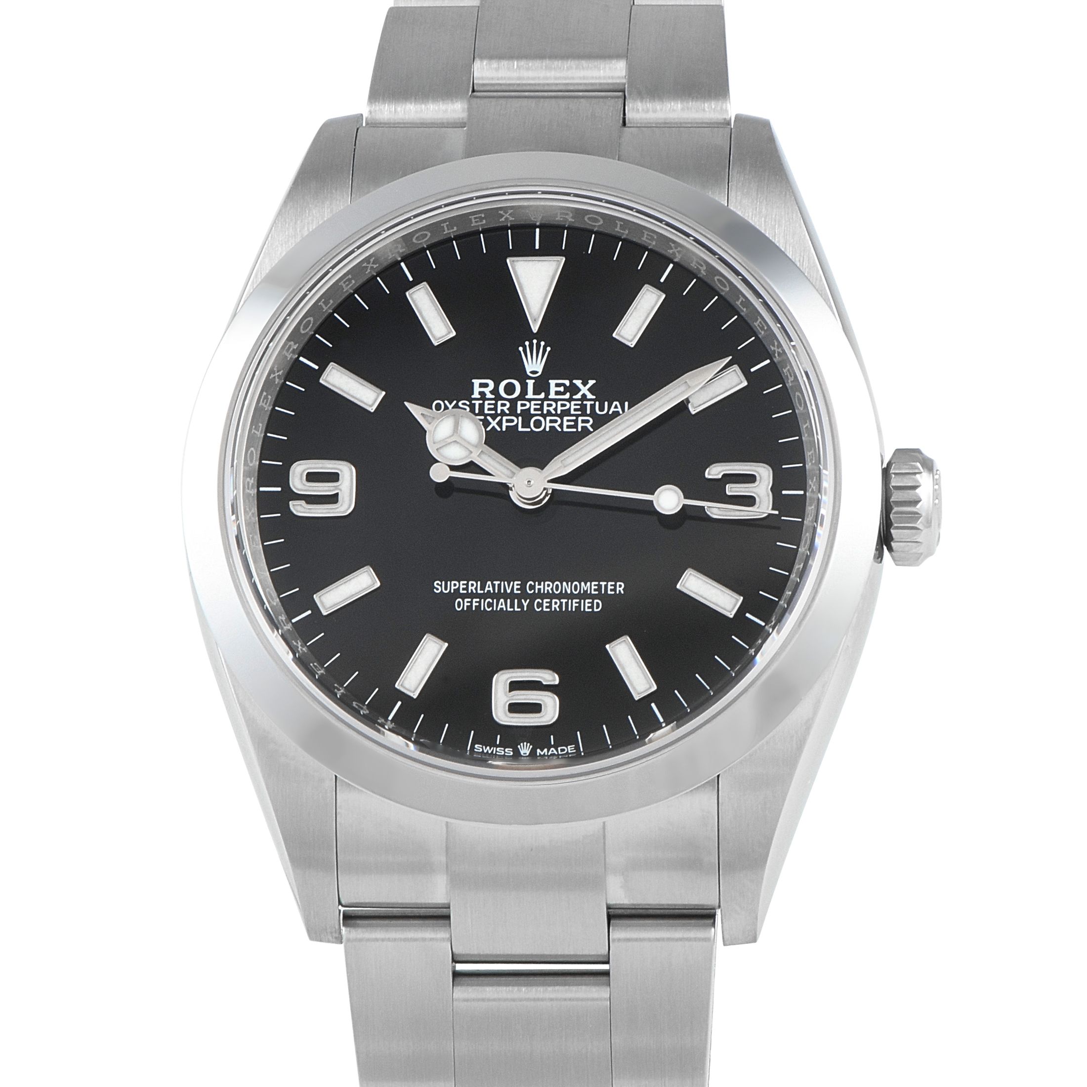 Rolex Explorer 36 Black Dial Watch 124270