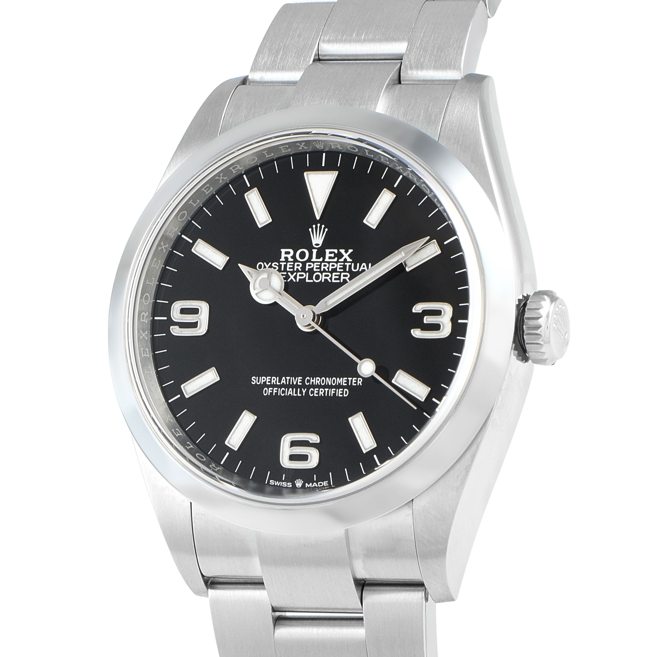 Rolex Explorer 36 Black Dial Watch 124270