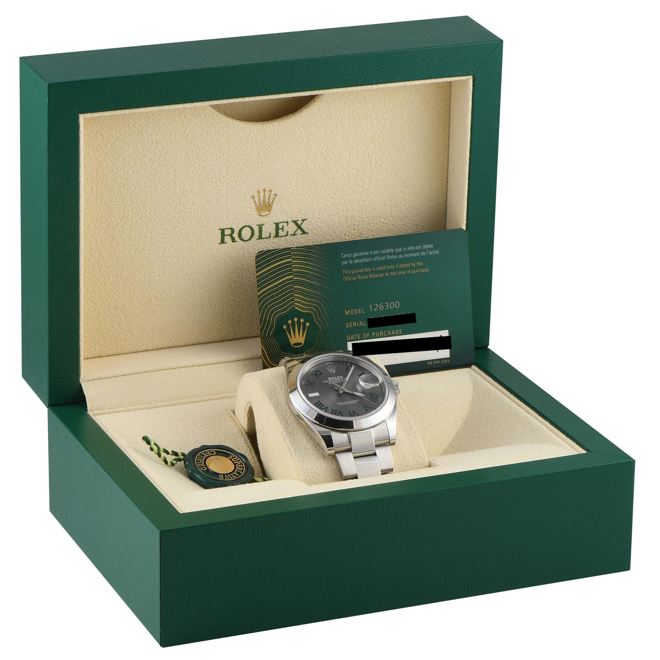 Rolex Datejust 41mm Watch 126300