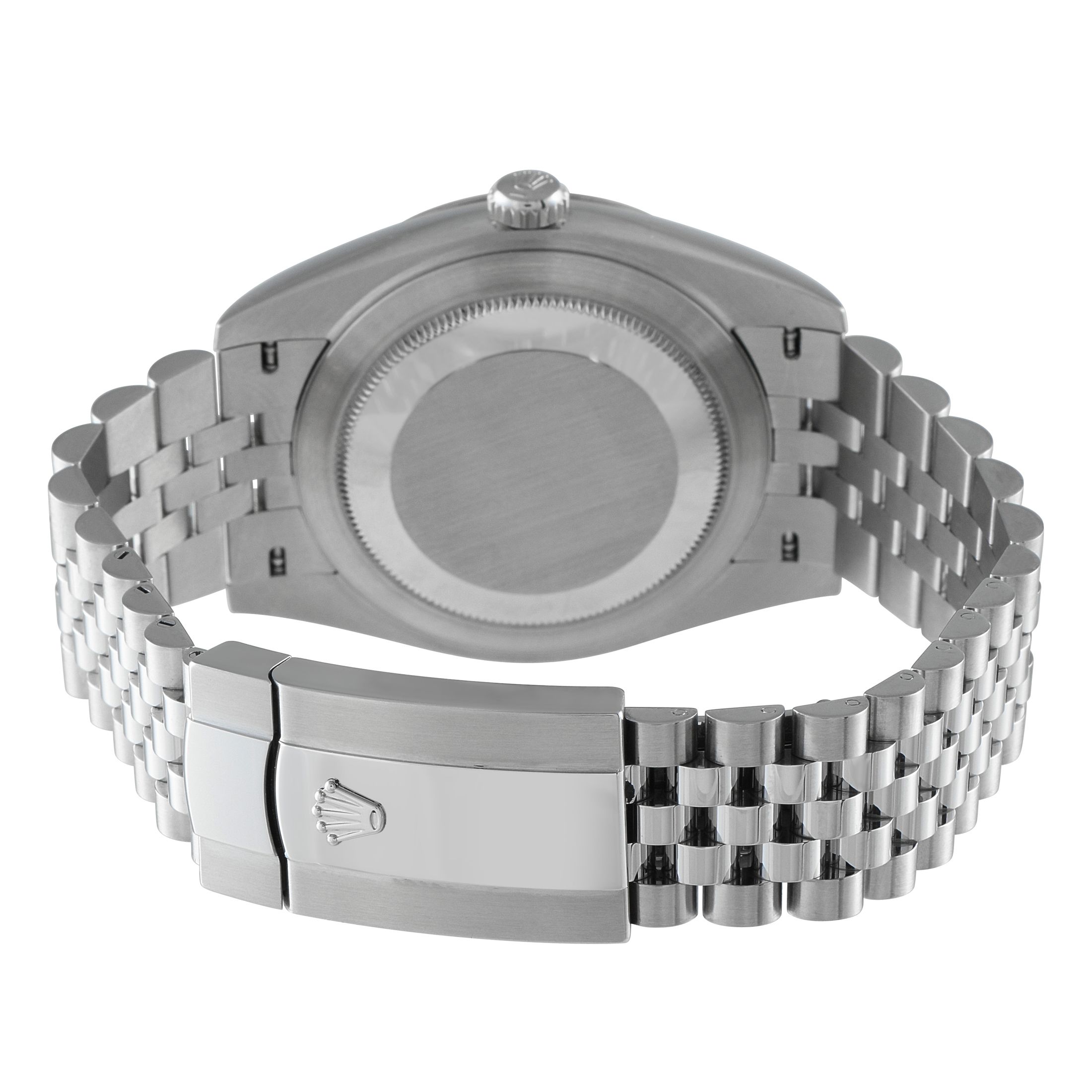 Rolex Datejust 41 Black Diamond Dial Jubilee Watch 126334