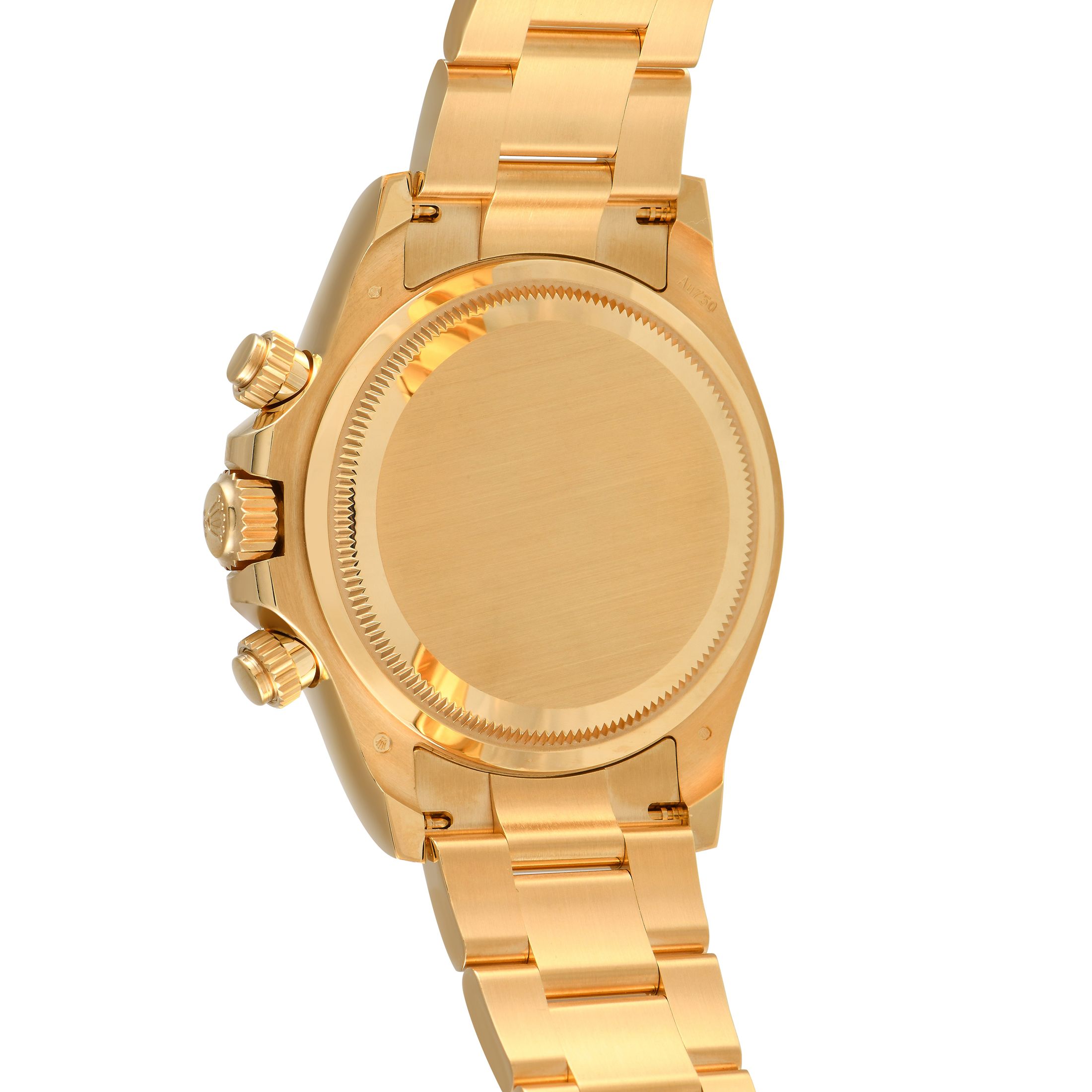 Rolex Daytona Black Dial Yellow Gold Oyster Watch 126508