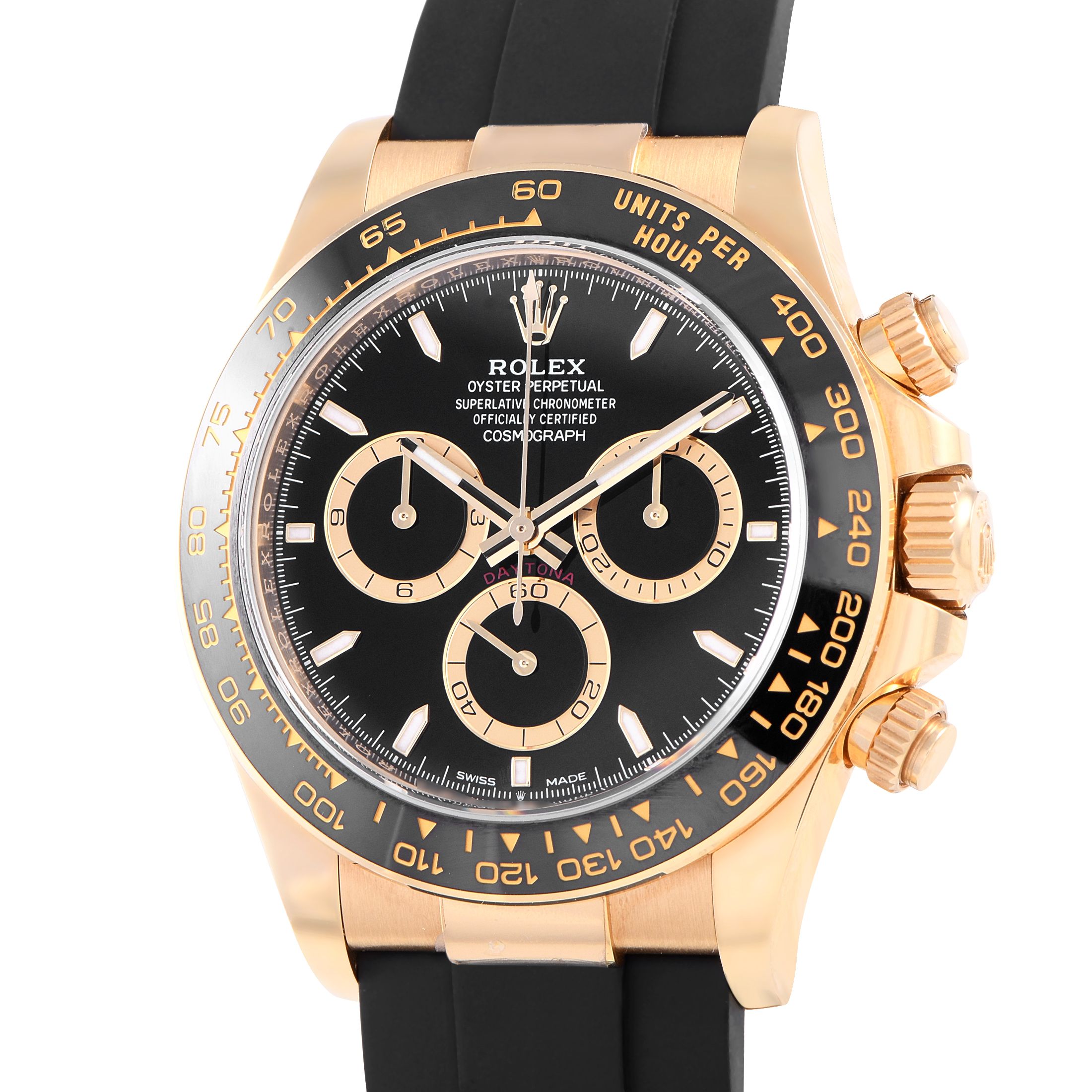 Rolex Daytona Black Dial Watch 126518LN