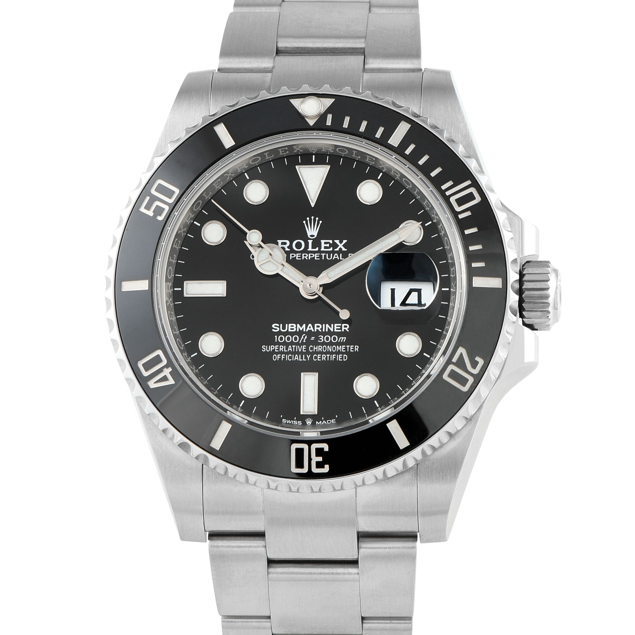 Rolex Submariner Date Steel Oyster Watch 126610LN