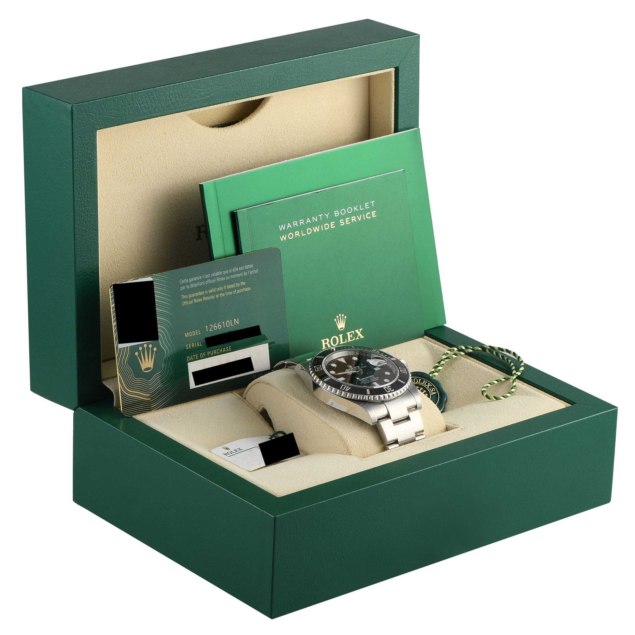 Rolex Submariner Date Steel Oyster Watch 126610LN