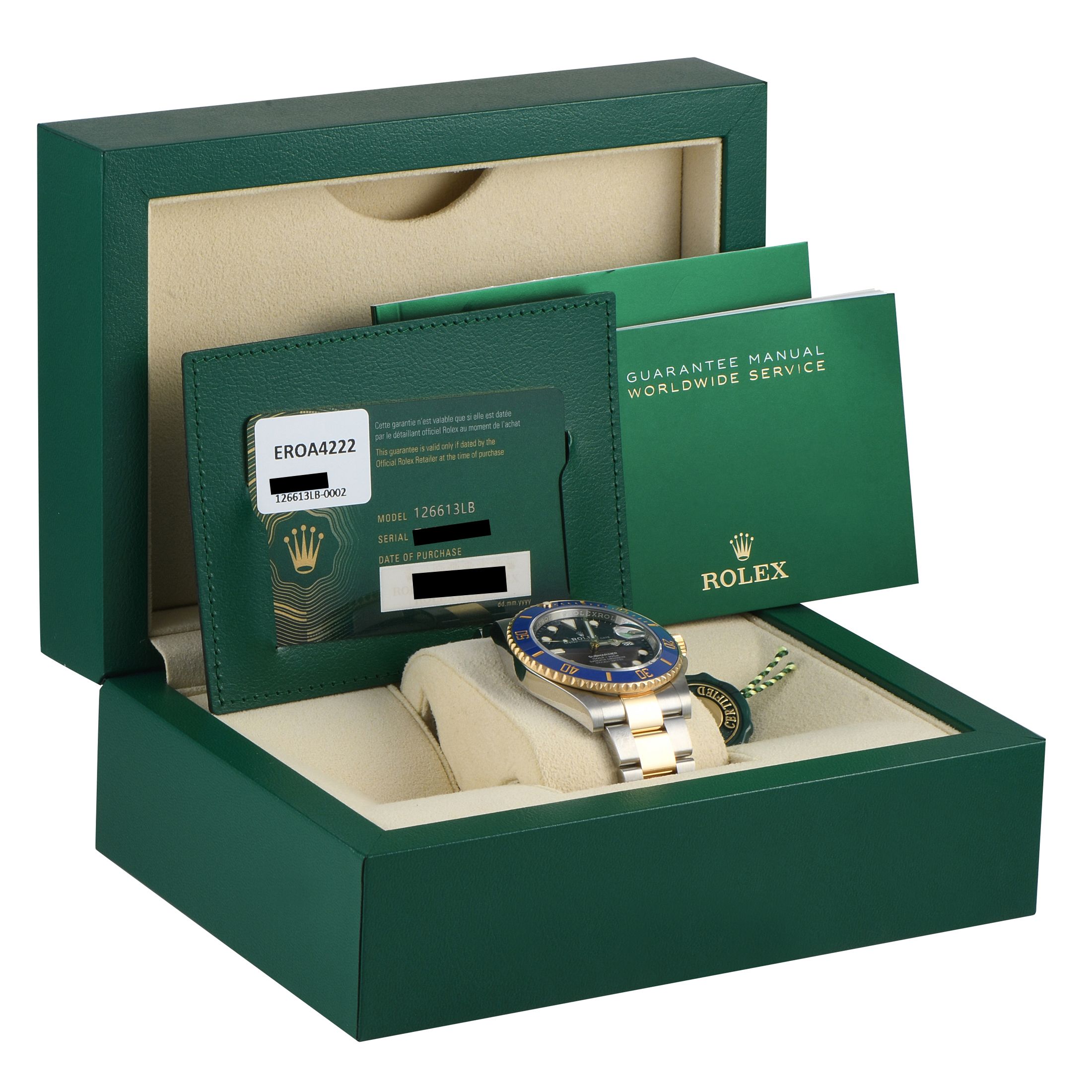 Rolex Submariner Date Watch 126613LB