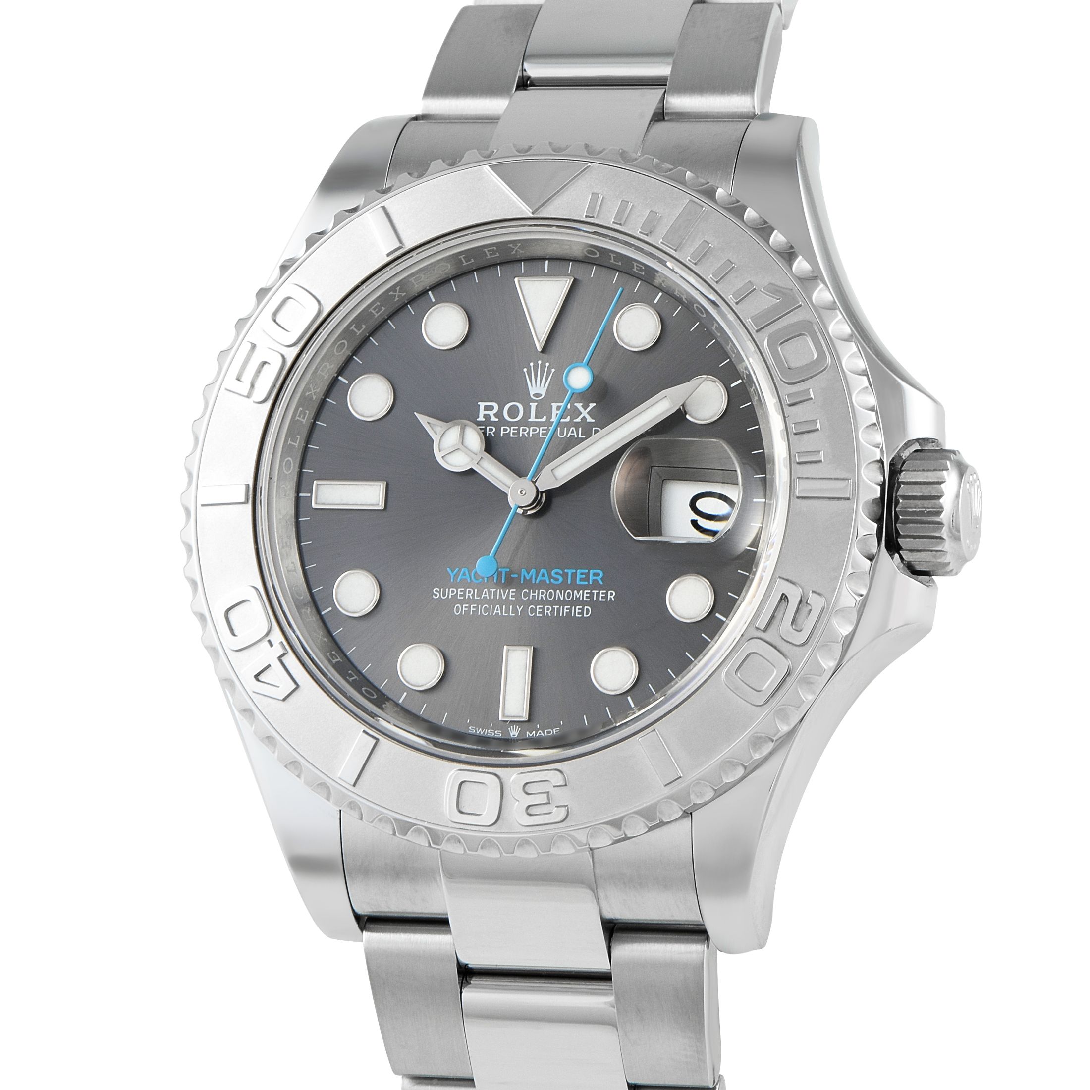 Rolex Yacht-Master 40 Slate Dial Rolesium Watch 126622