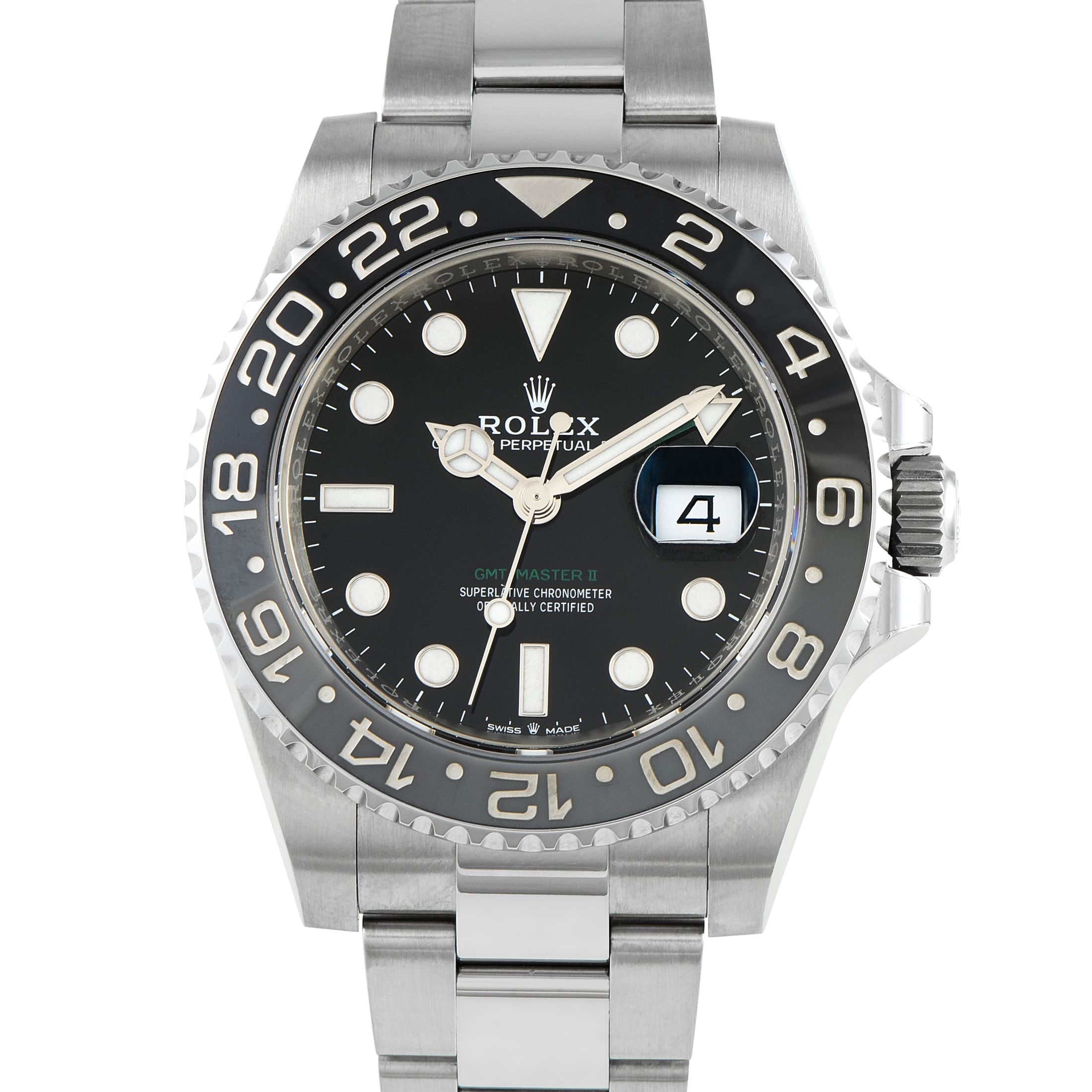 Rolex GMT-Master II 40mm Watch 126710GRNR