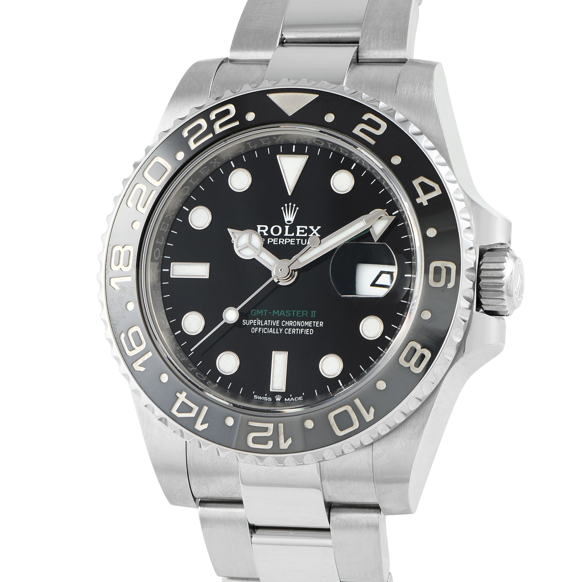 Rolex GMT-Master II 40mm Watch 126710GRNR