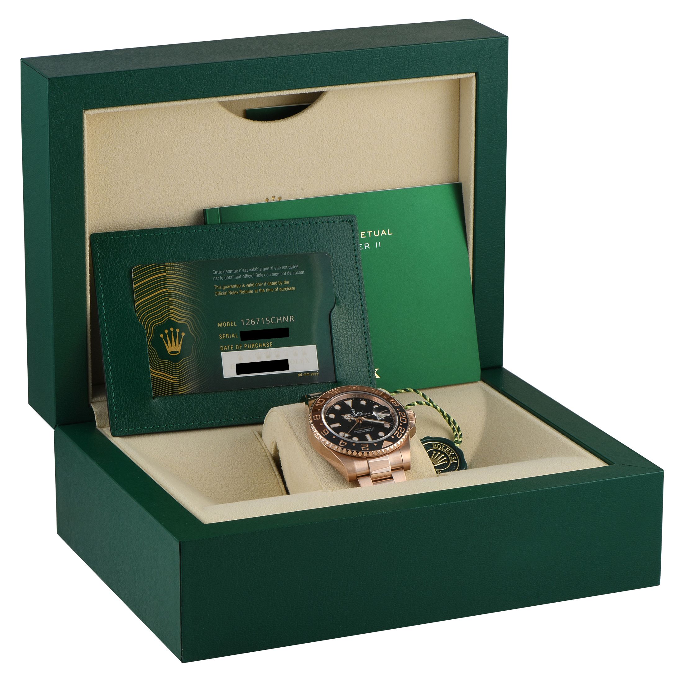 Rolex GMT-Master II 40mm Watch 126715CHNR