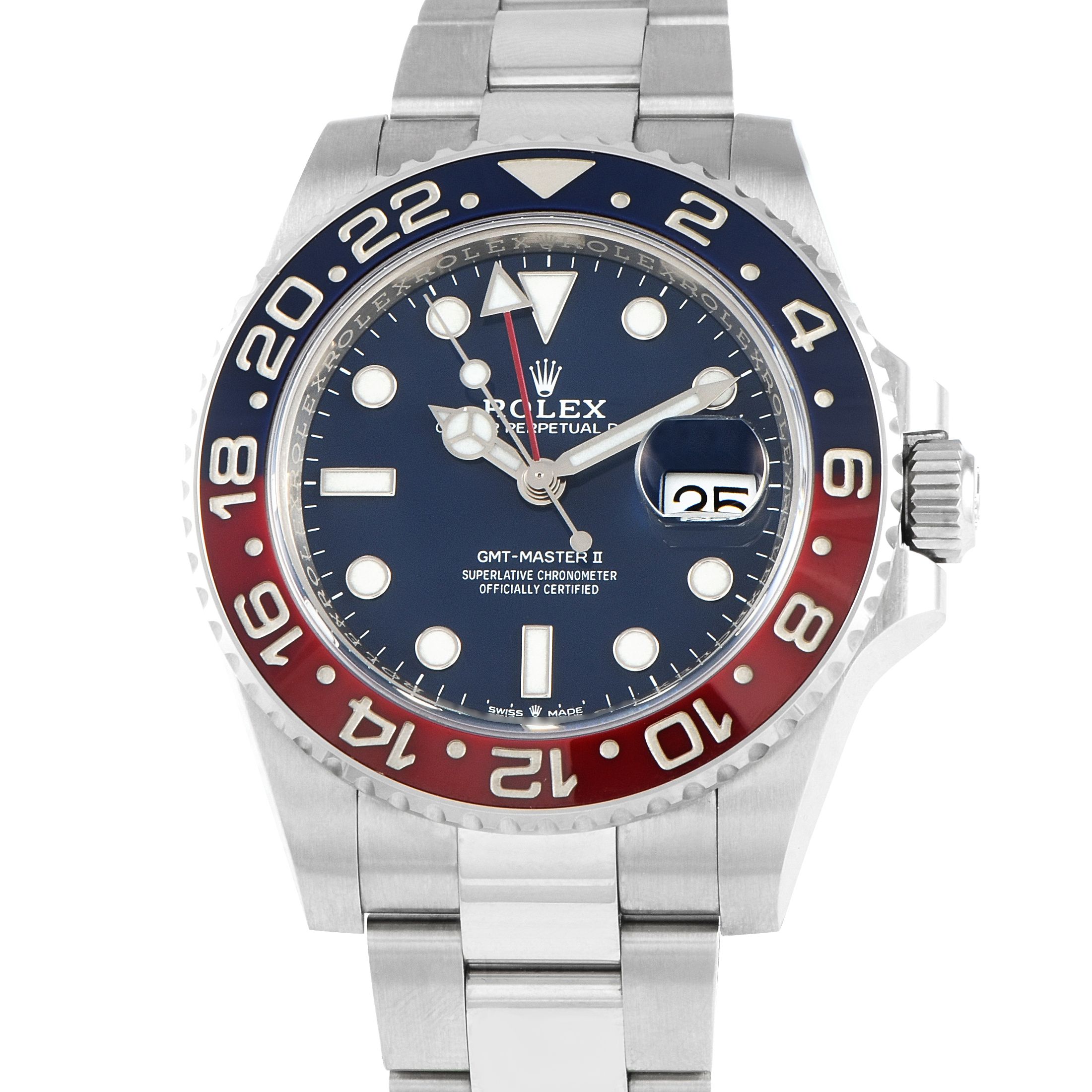 Rolex GMT-Master II Midnight Blue Dial Watch 126719BLRO