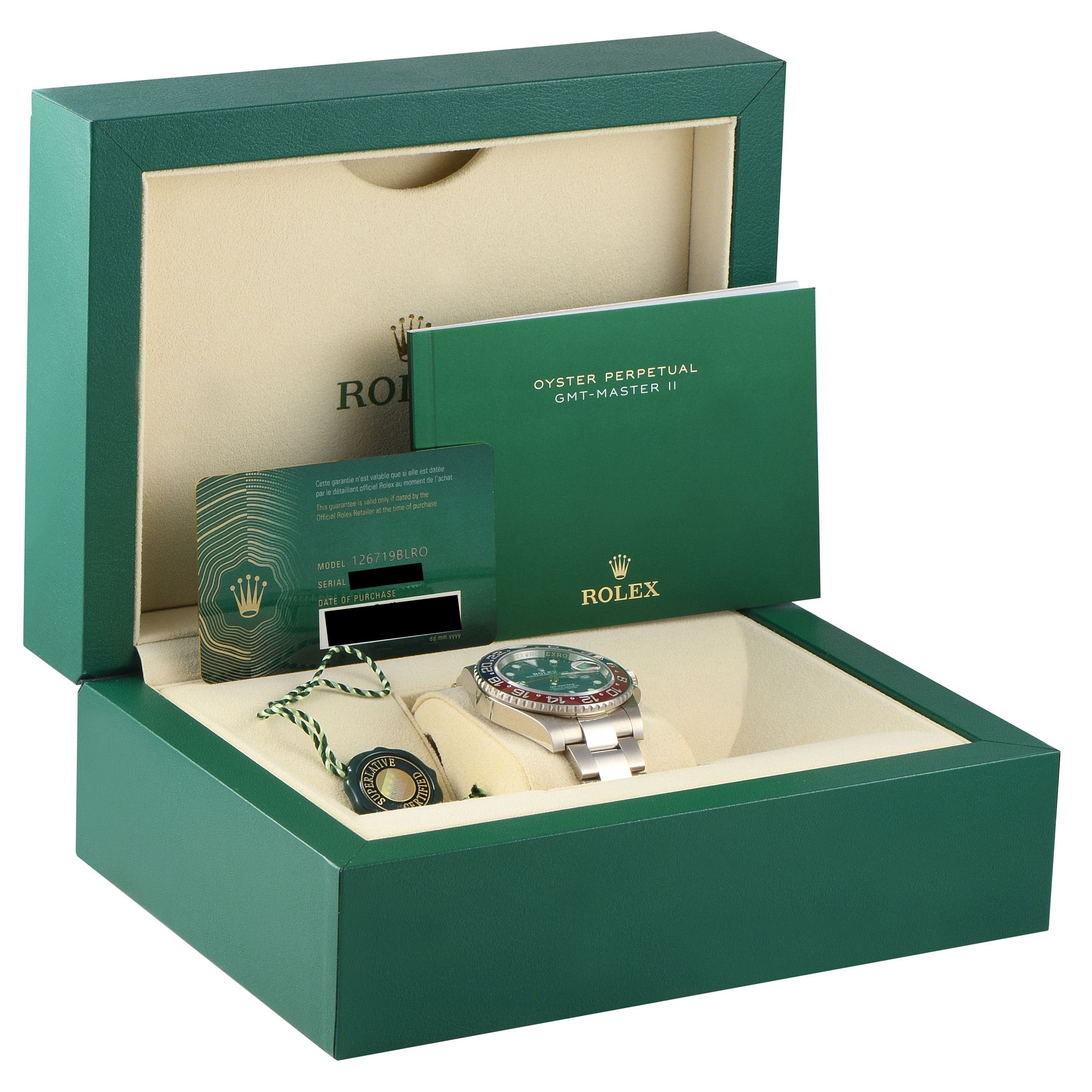 Rolex GMT-Master II Midnight Blue Dial Watch 126719BLRO