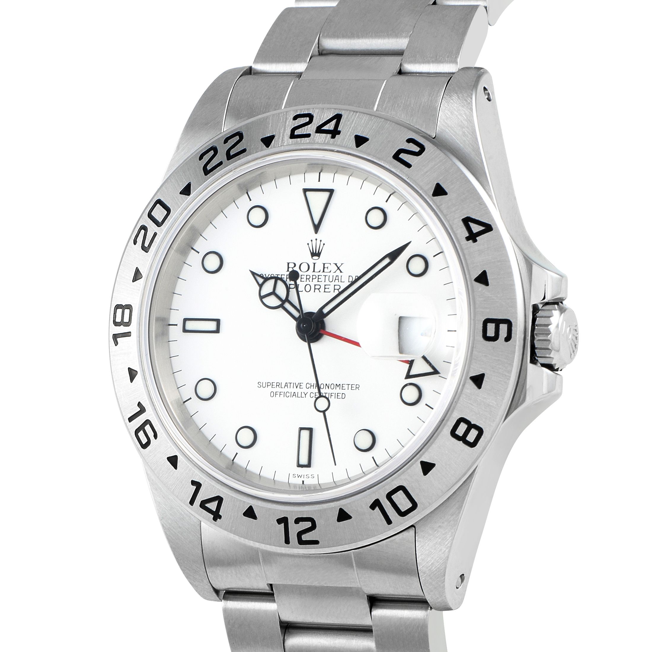 Rolex Explorer II White Dial Watch 16570