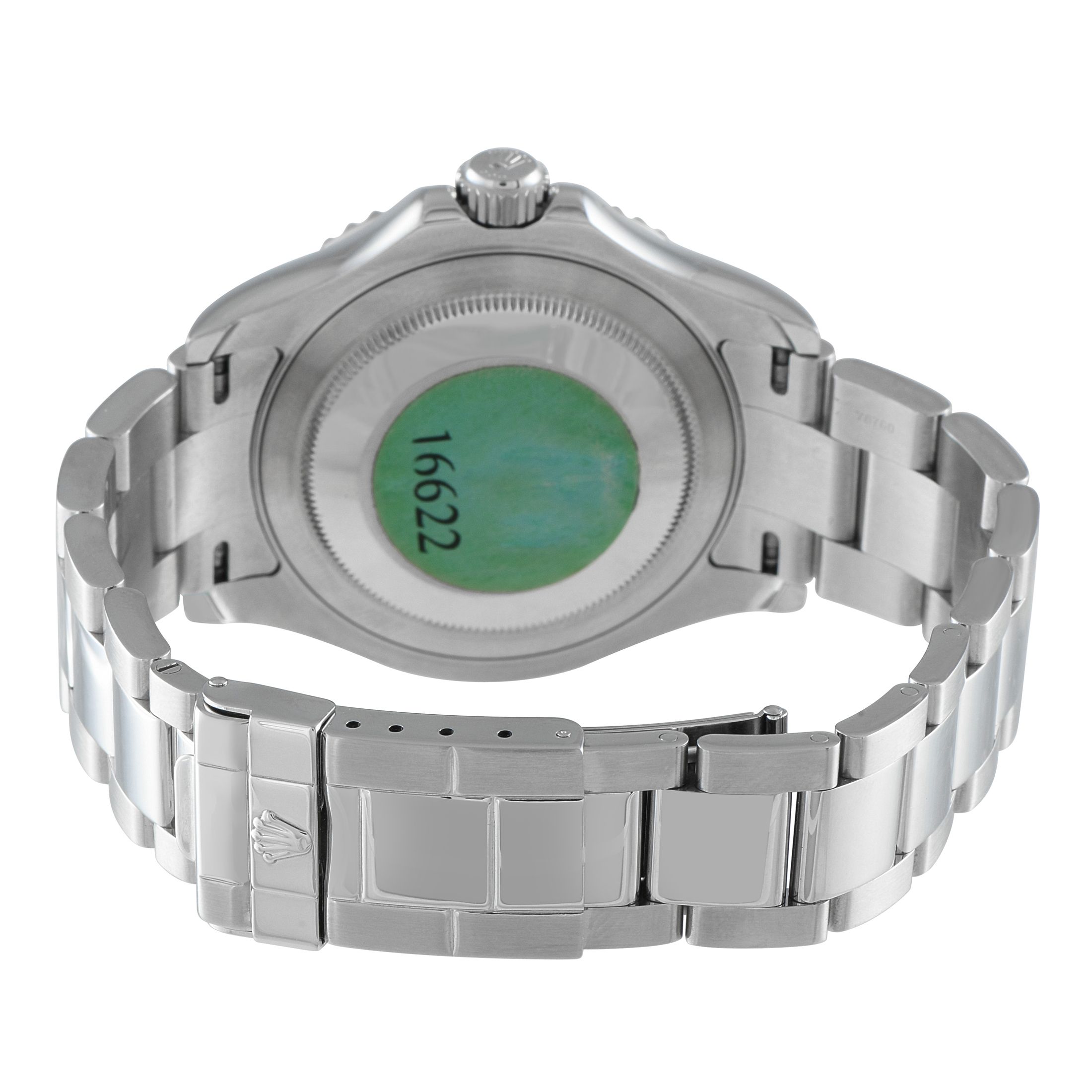 Rolex Yacht-Master Platinum Dial Oyster Watch 16622