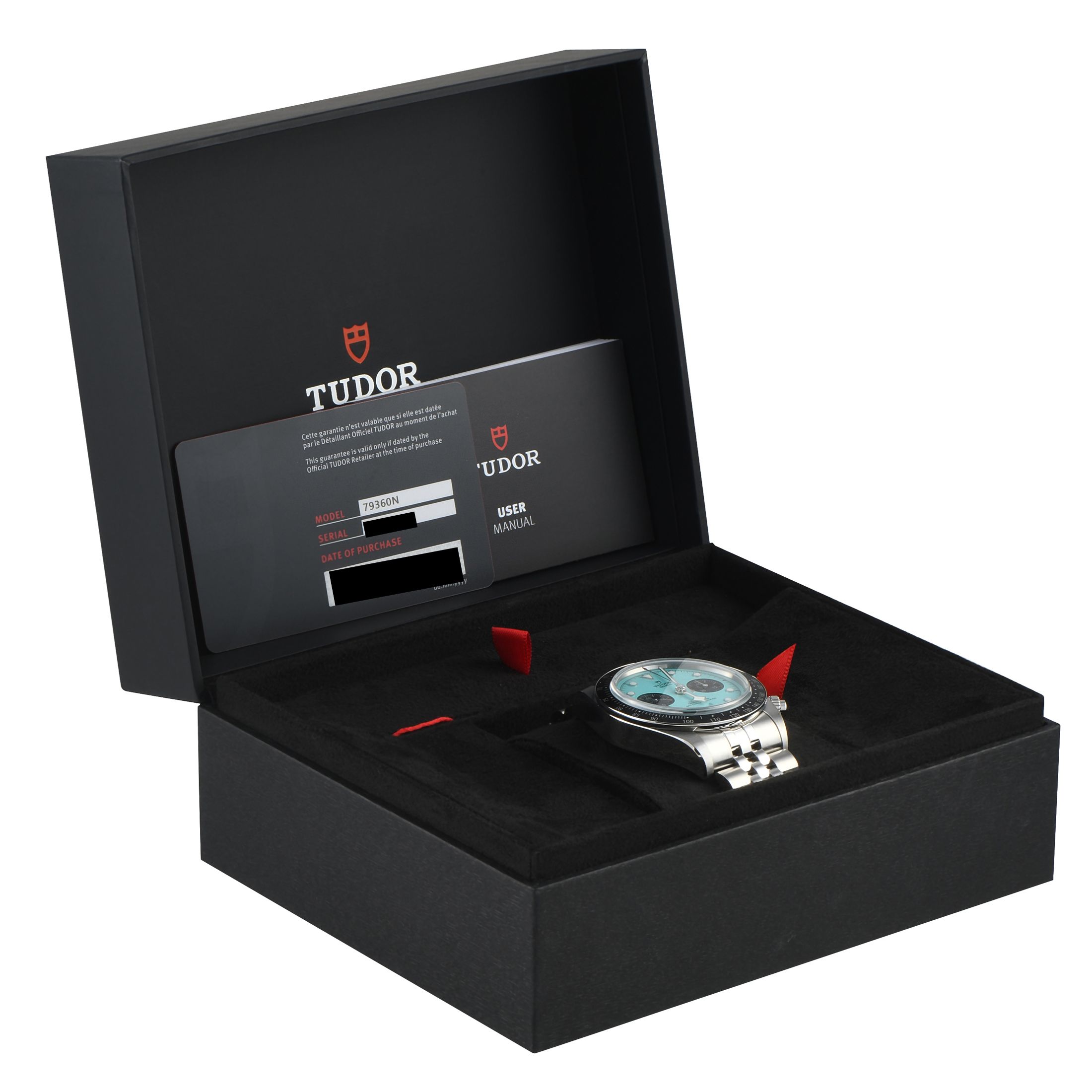 Tudor Black Bay Chrono Flamingo Blue Dial Watch M79360N-0024