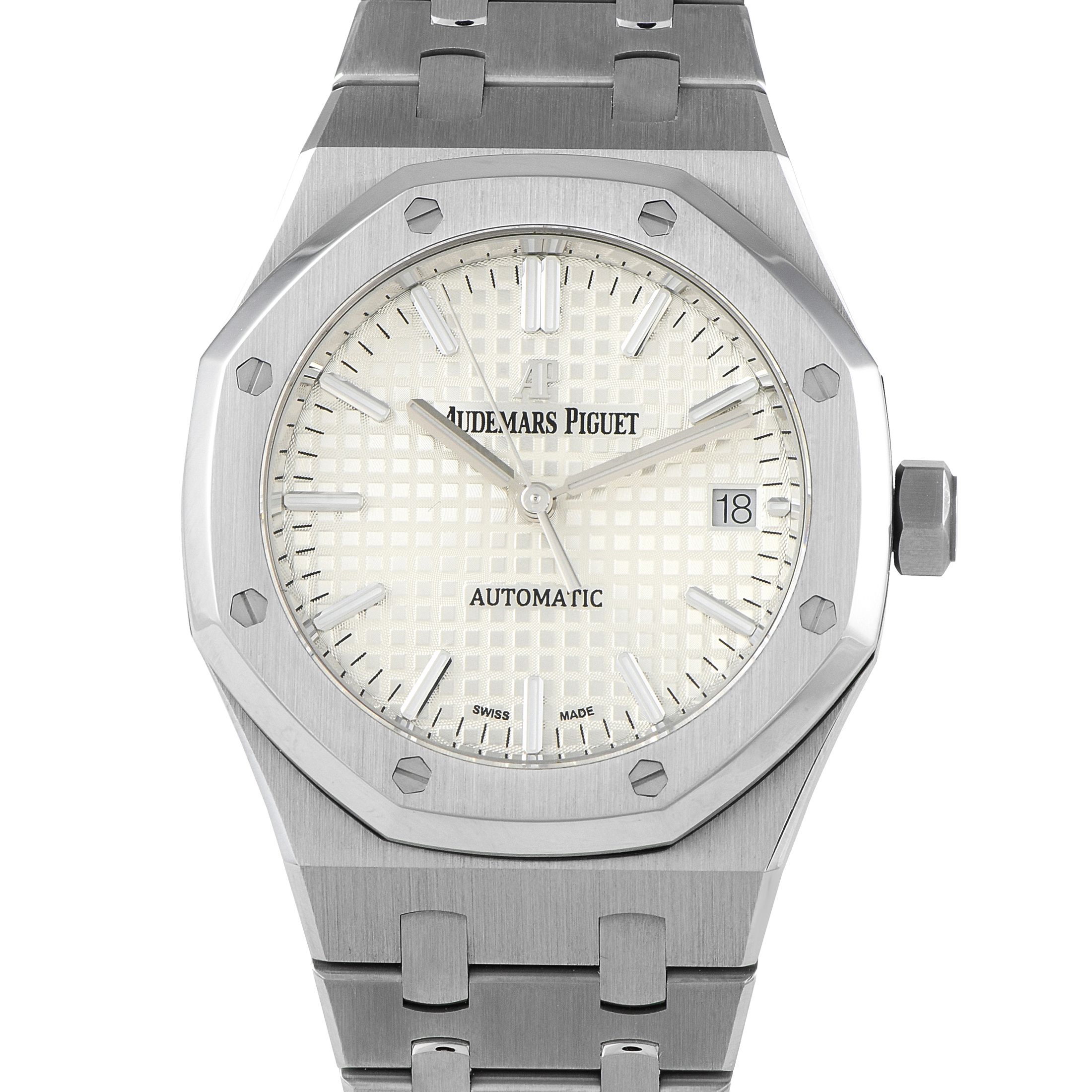 Audemars Piguet Royal Oak Silver Dial Steel Watch 15450ST.OO.1256ST.01.A