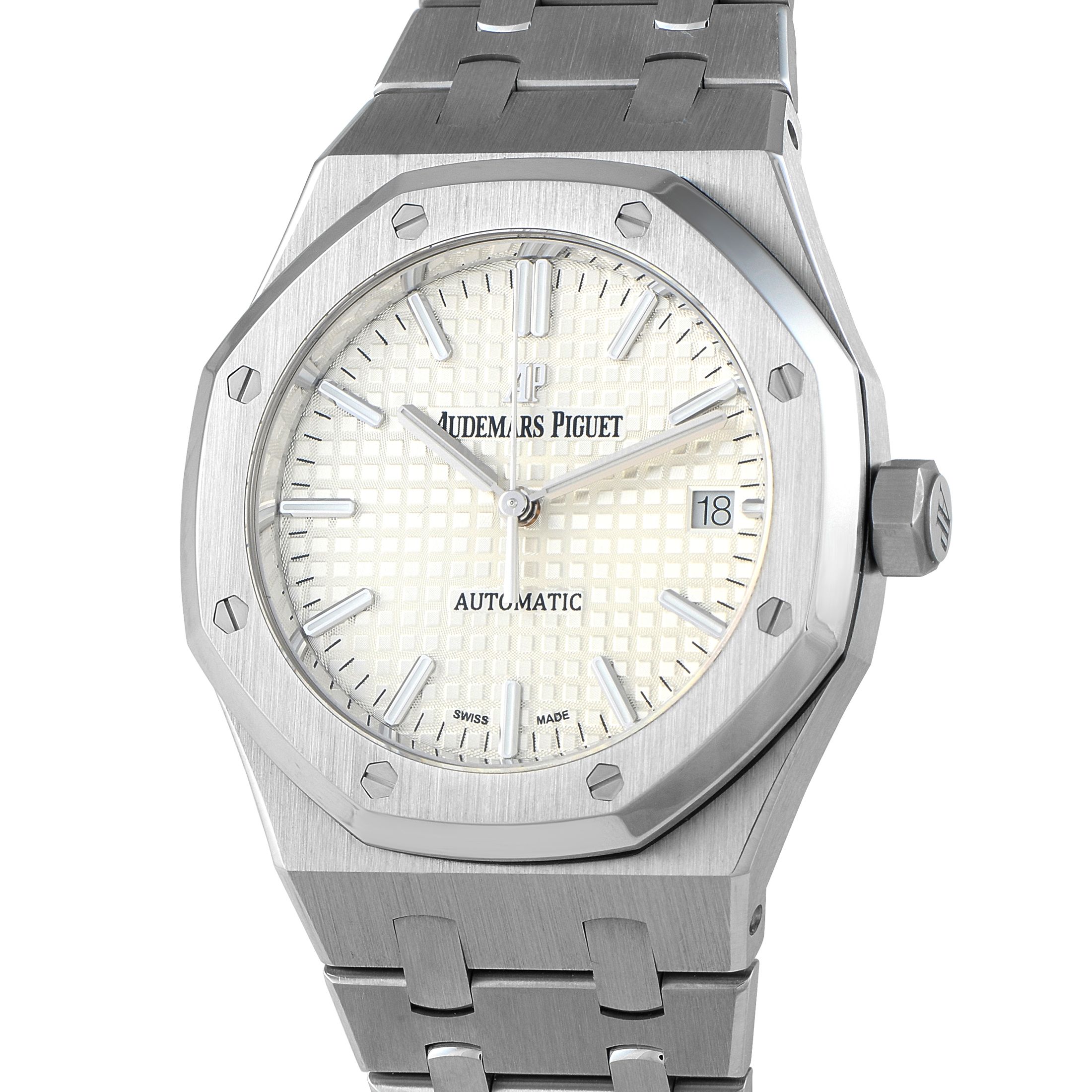 Audemars Piguet Royal Oak Silver Dial Steel Watch 15450ST.OO.1256ST.01.A