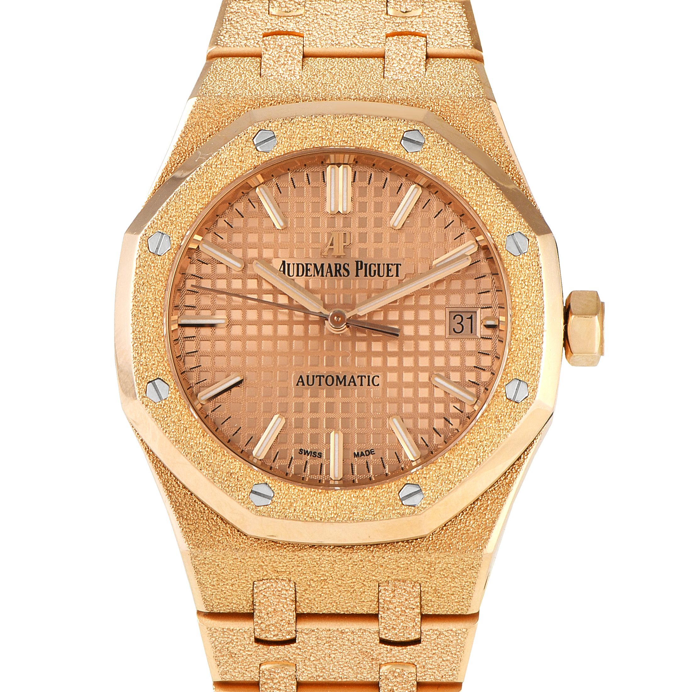 Audemars Piguet Royal Oak Frosted Rose Gold Watch 15454OR.GG.1259OR.03