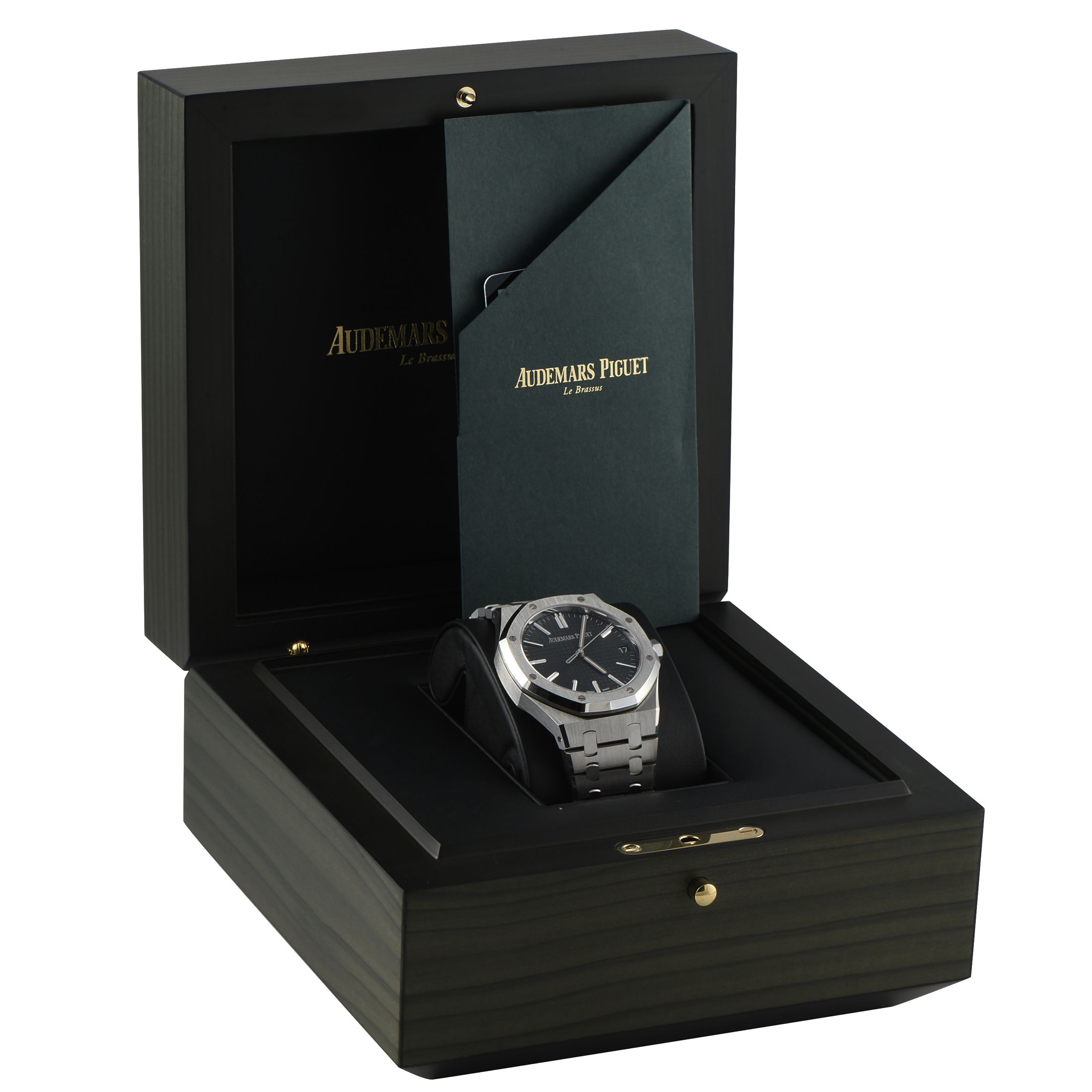 Audemars Piguet Royal Oak Khaki Dial Steel Watch 15510ST.OO.1320ST.09