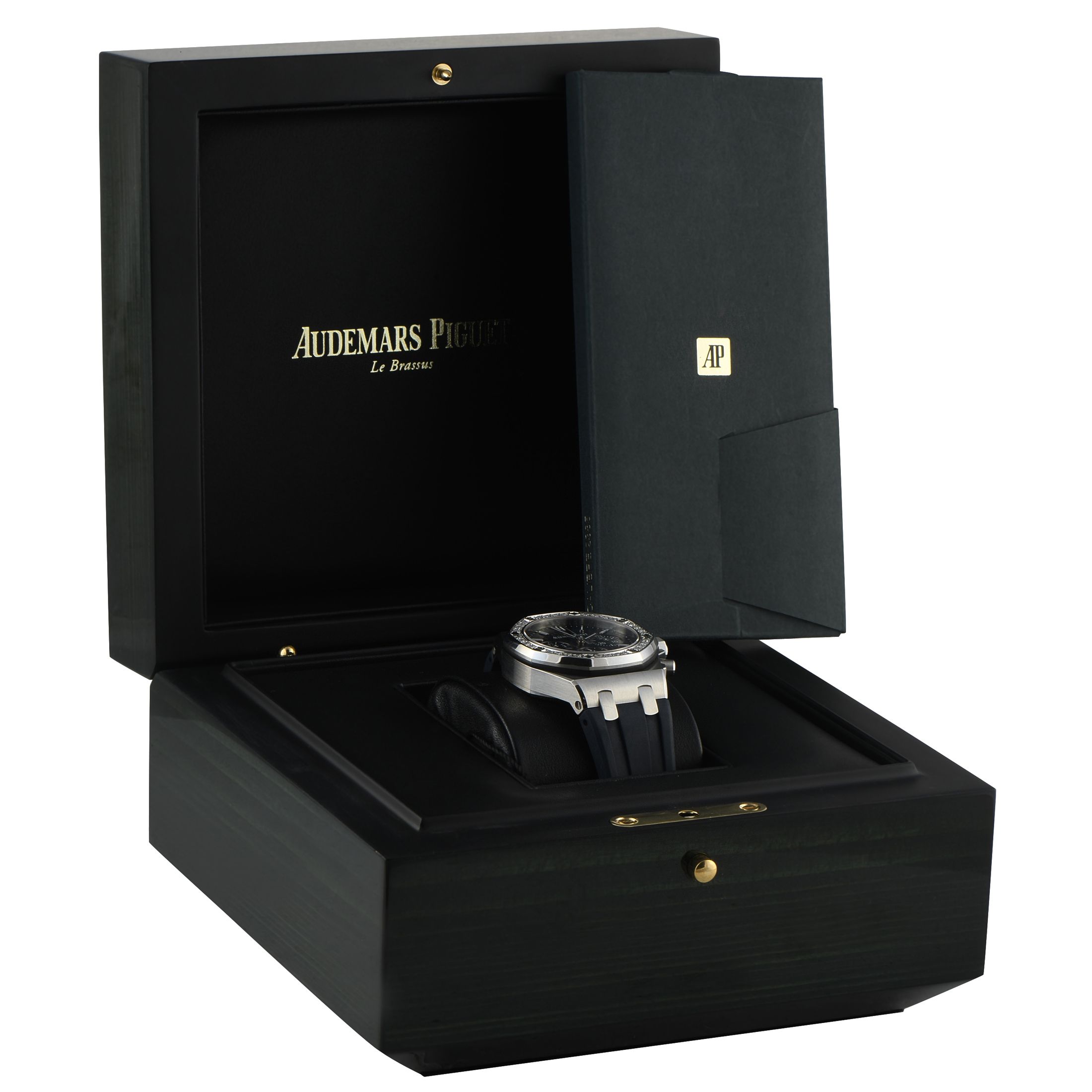 Audemars Piguet Royal Oak Offshore Lady Tapisserie Blue Dial Steel Watch 26231ST.ZZ.D027CA.01