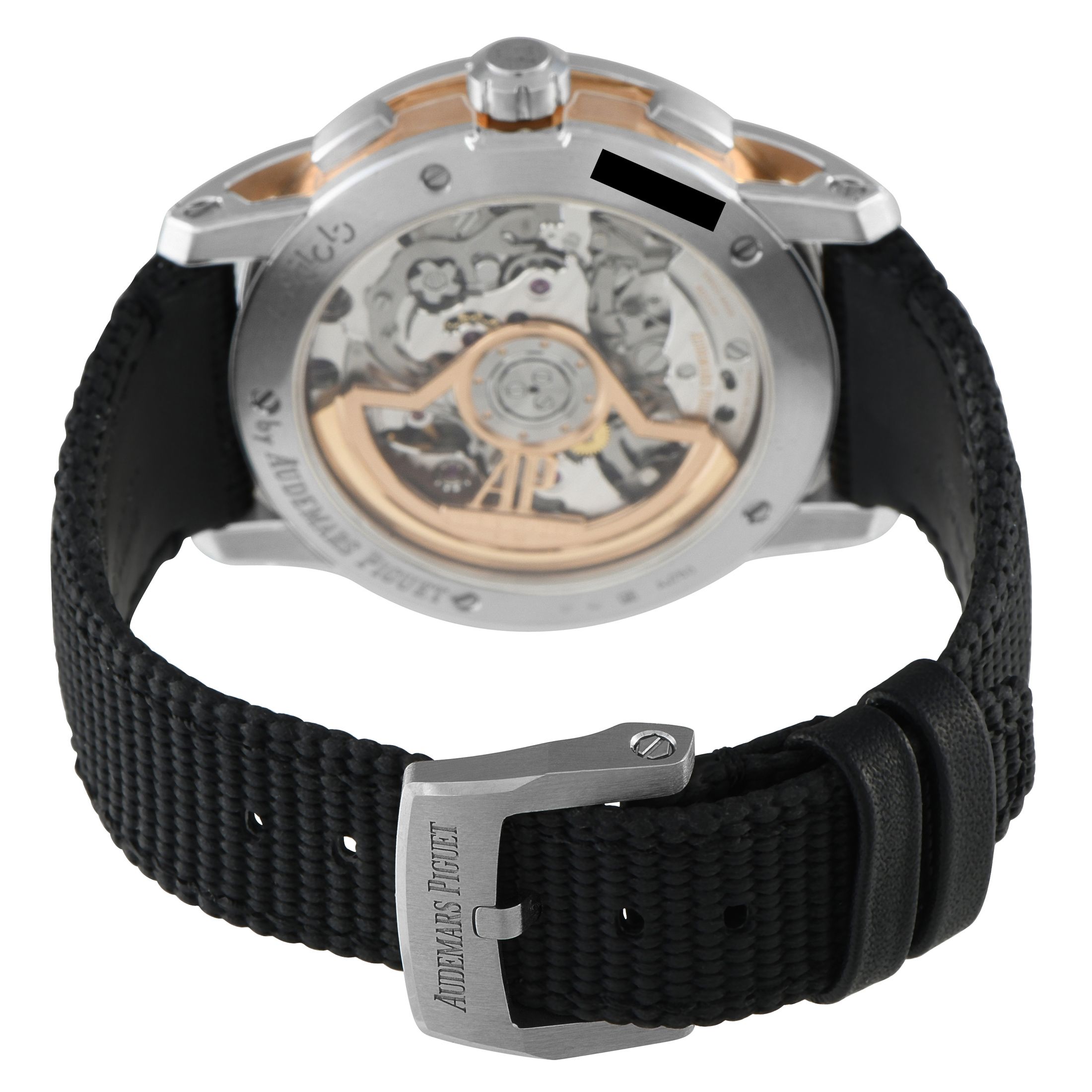 Audemars Piguet Code 11.59 Chronograph White and Rose Gold Watch 26393CR.OO.A002KB.01