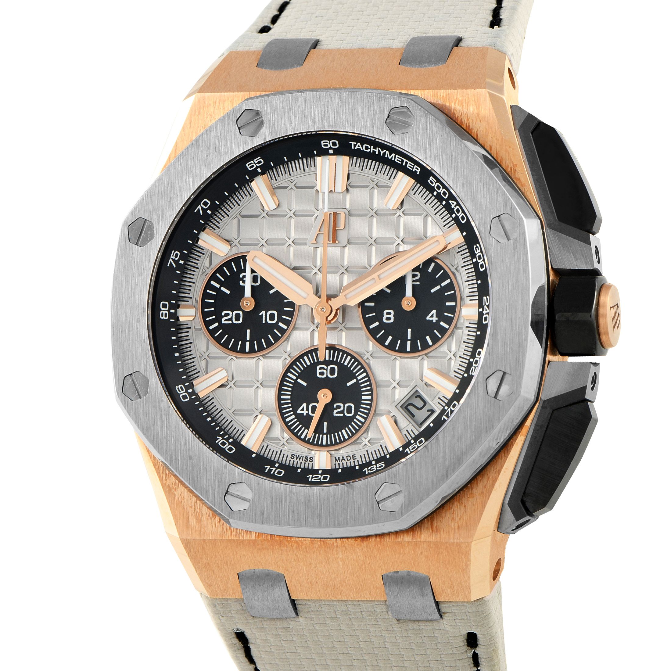Audemars Piguet Royal Oak Offshore Rose Gold and Titanium Watch 26420OI.OO.A015VE.01