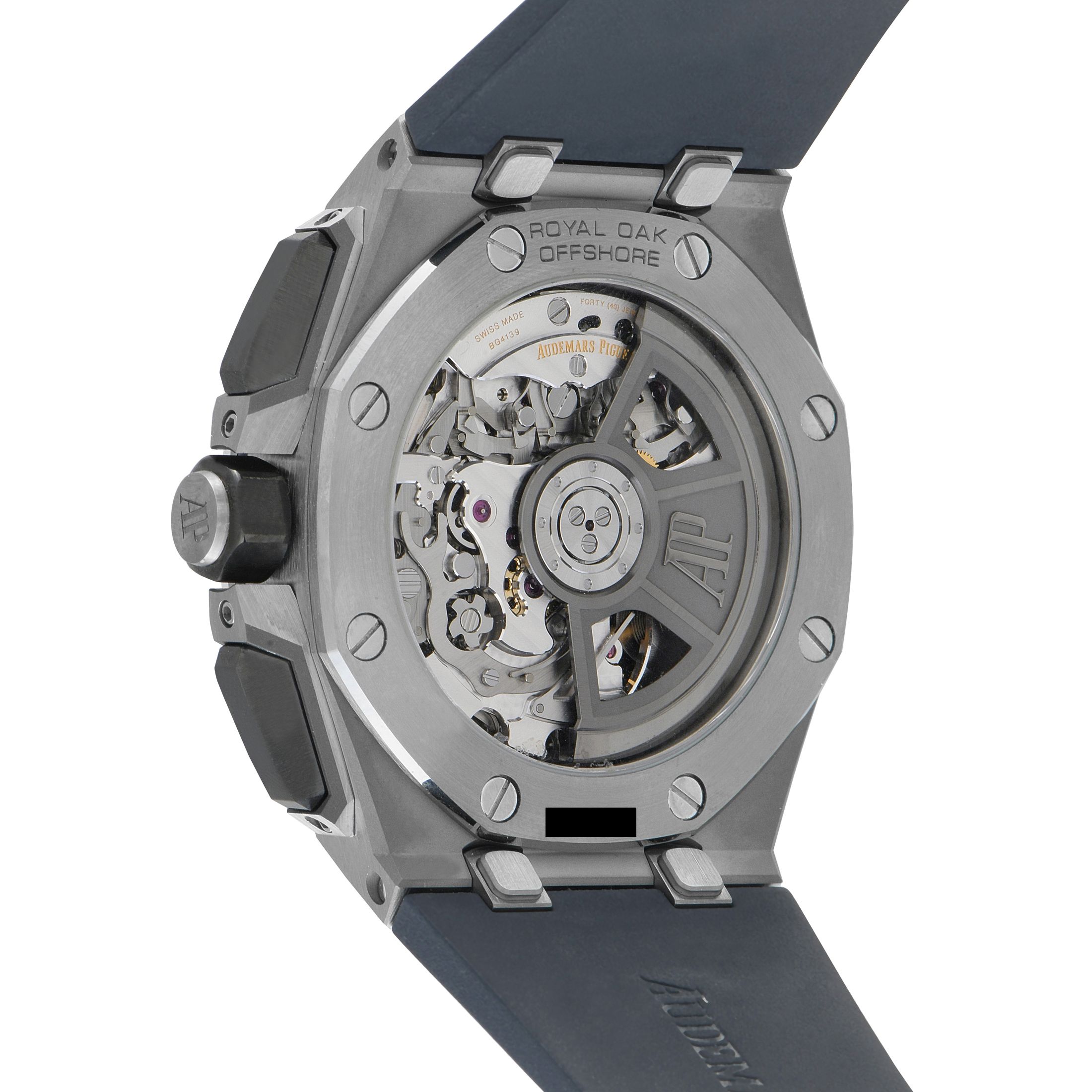 Audemars Piguet Royal Oak Offshore Blue Dial Titanium Watch 26420TI.OO.A027CA.01