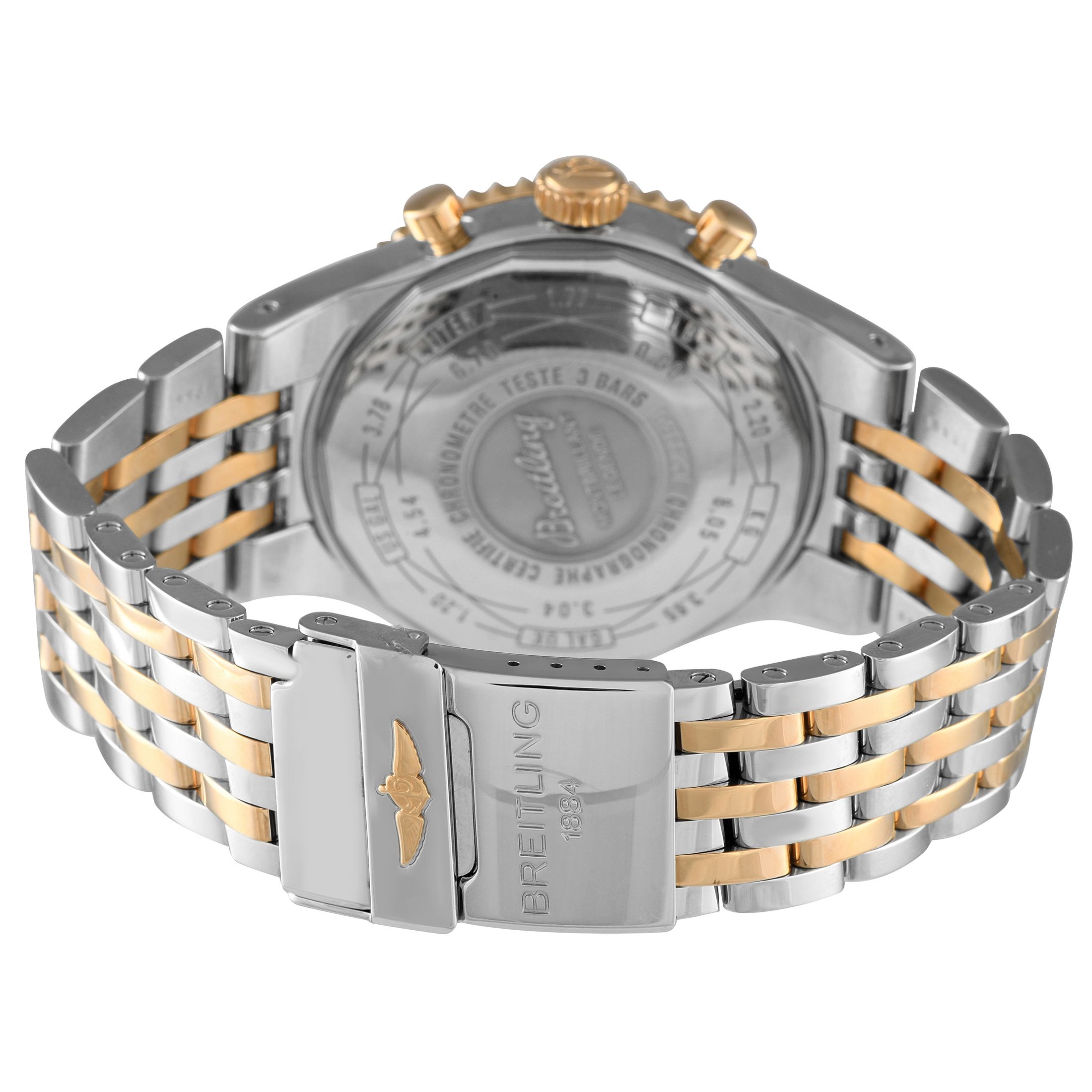 Breitling Montbrillant Legende Two-Tone Watch C23340