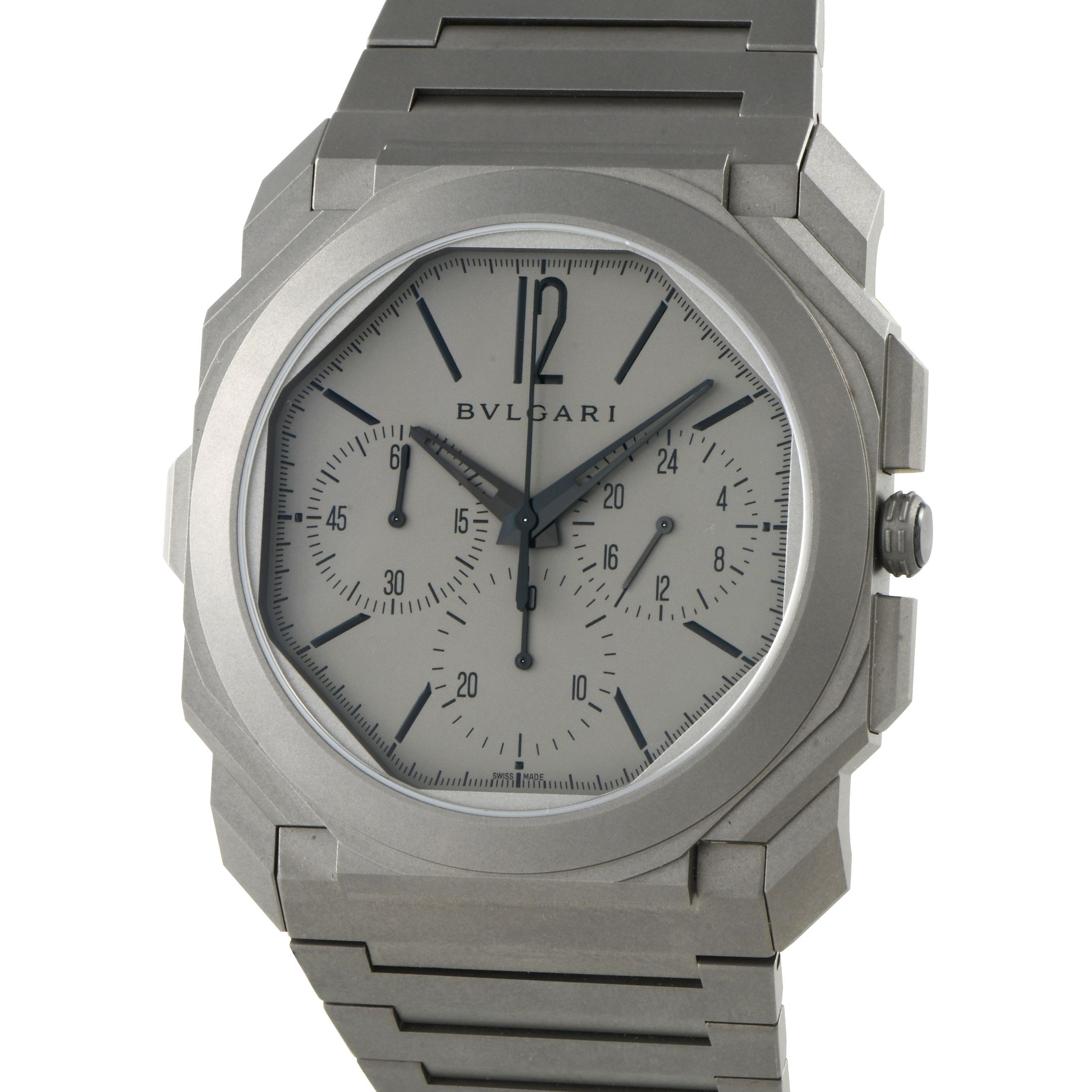 Bvlgari Octo Finissimo Chronograph Titanium Watch 103068
