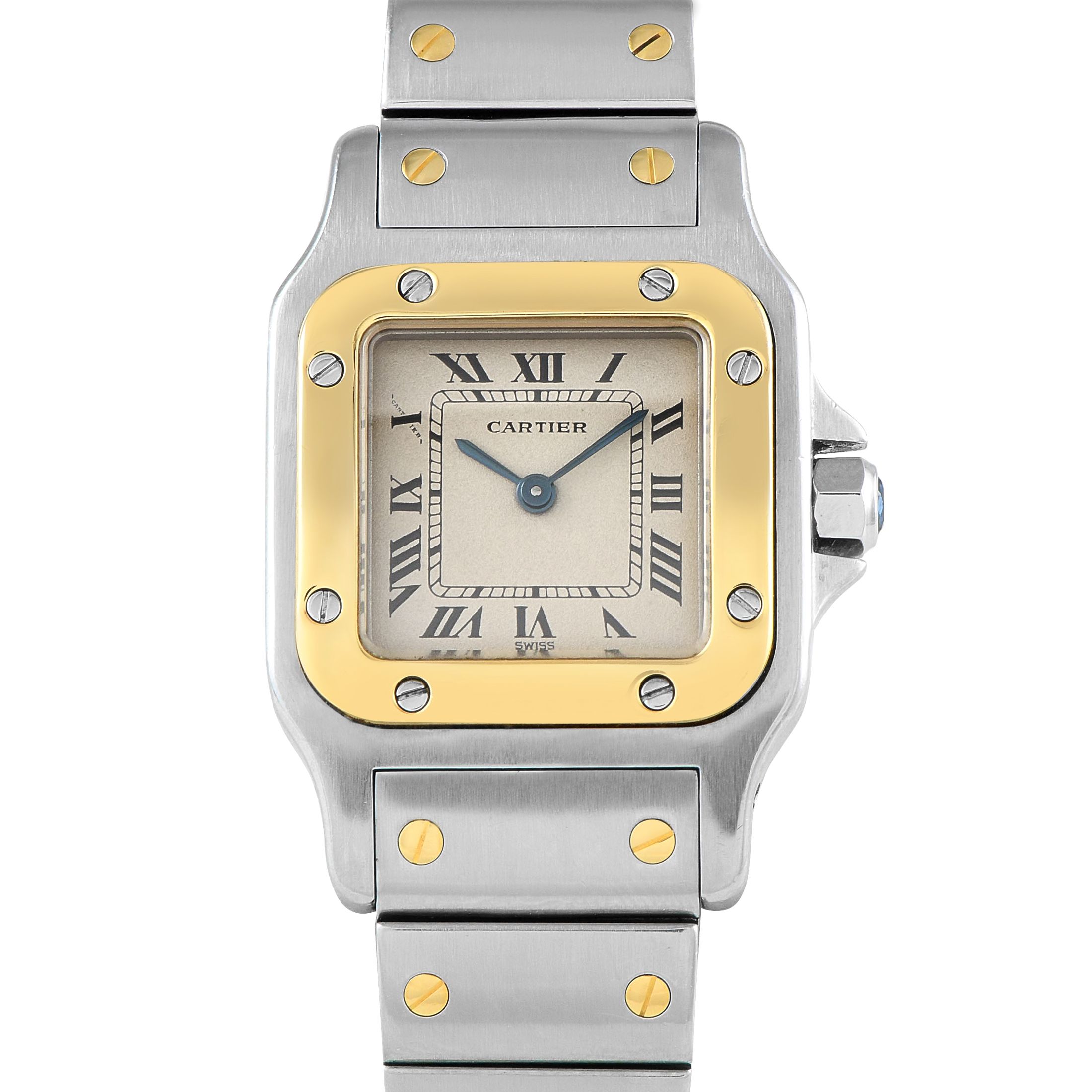 Cartier Santos Galbee Two-Tone Watch W20012C4