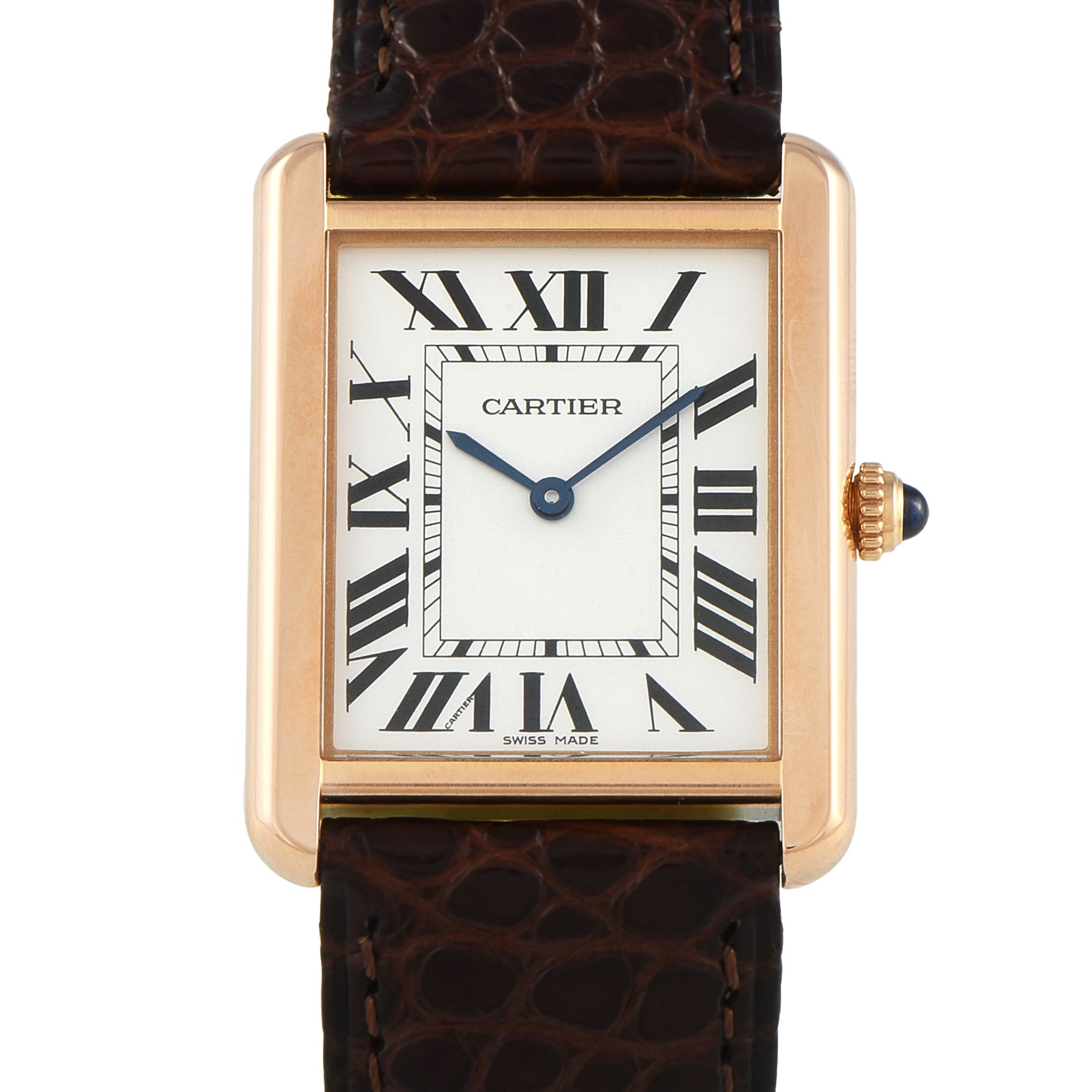 Cartier Tank Solo Large Model Rose Gold Watch W5200025