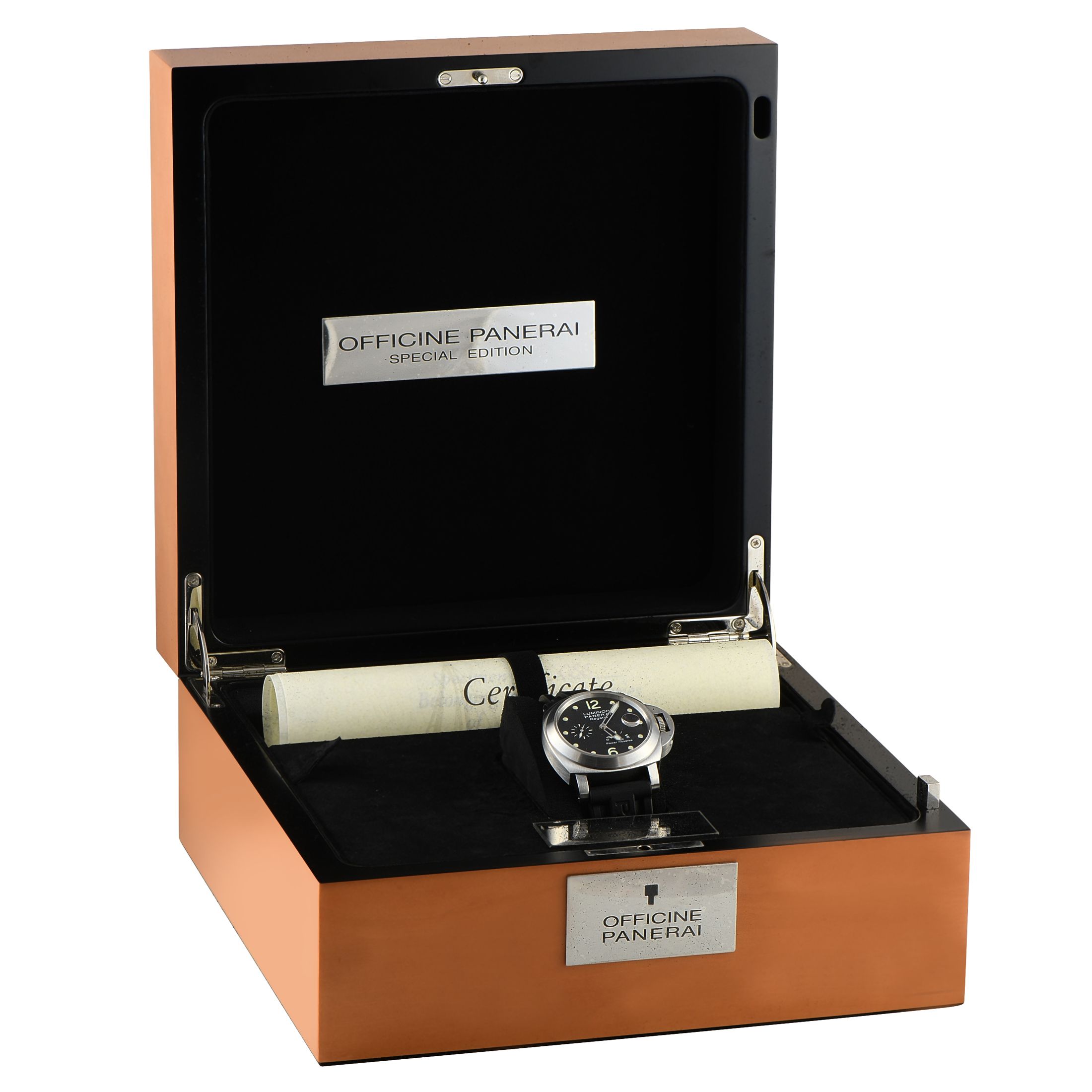 Officine Panerai Luminor Power Reserve Regatta Steel Watch PAM00222