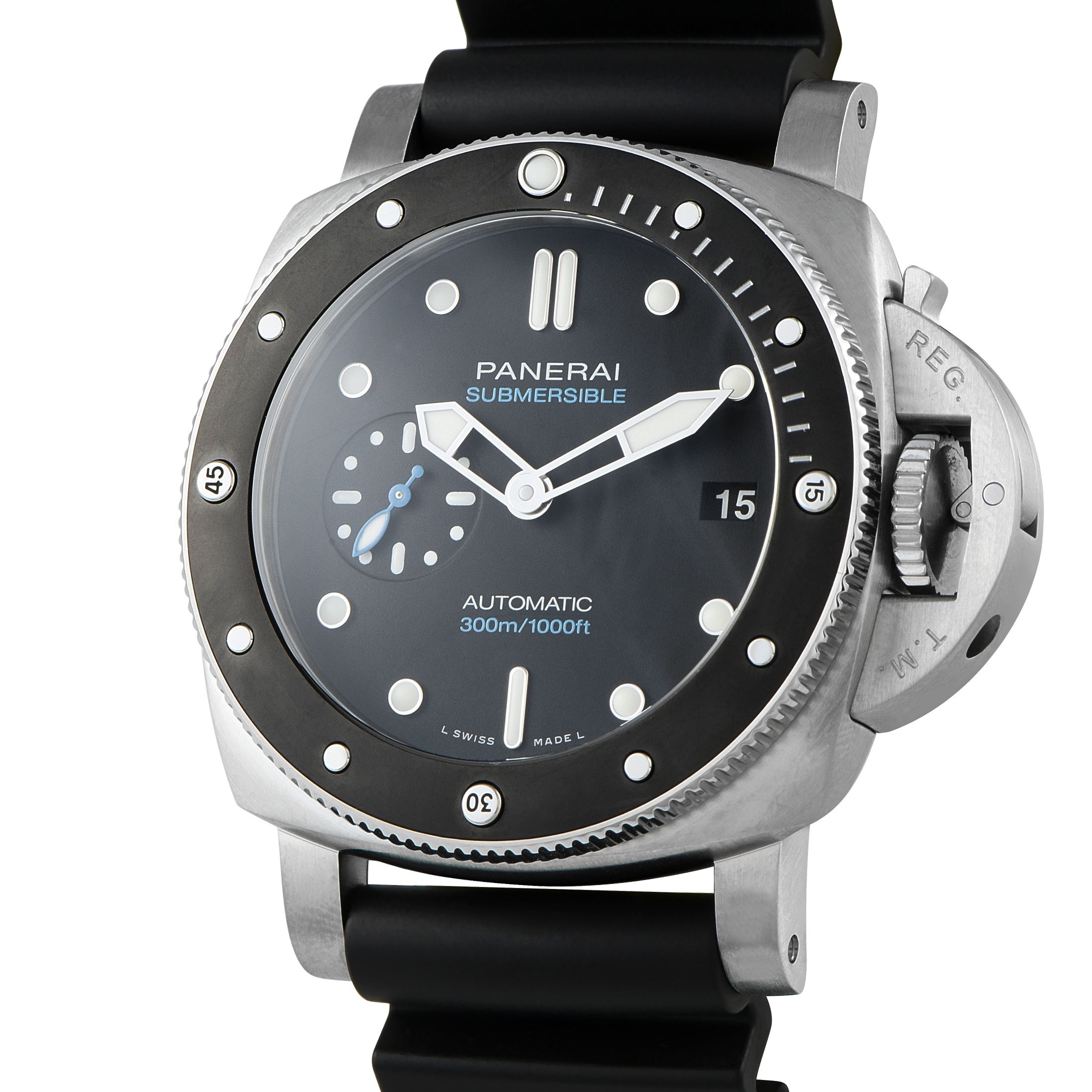 Officine Panerai Submersible Steel Watch PAM00683