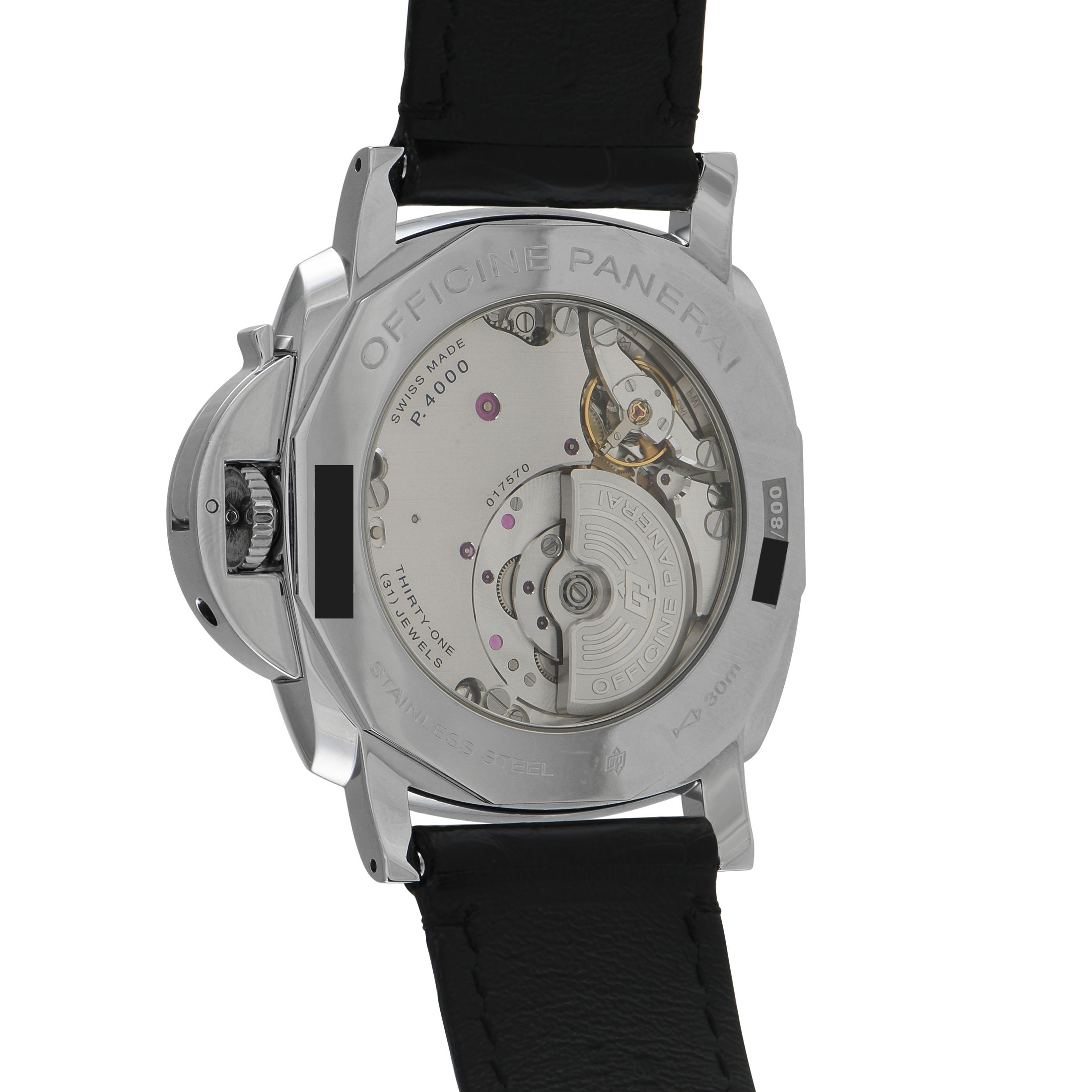 Officine Panerai Luminor Due 3 Days Steel Watch PAM674