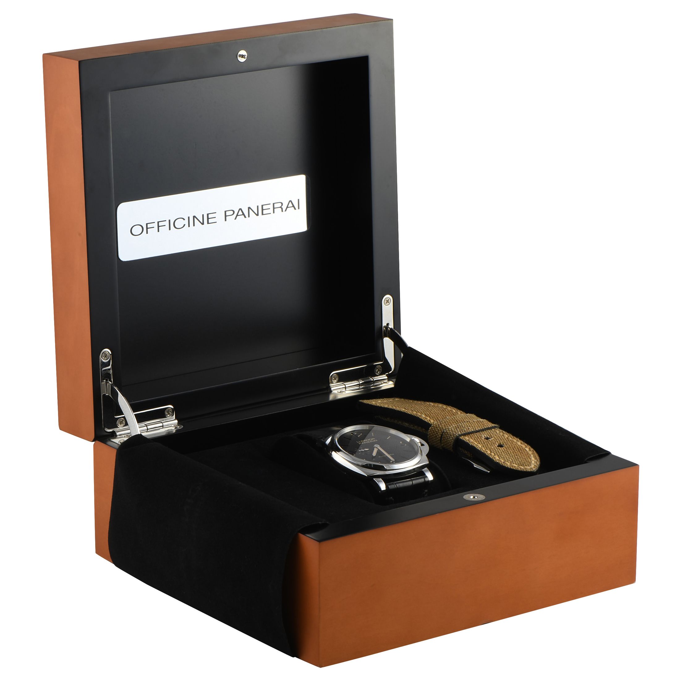 Officine Panerai Luminor Due 3 Days Steel Watch PAM674