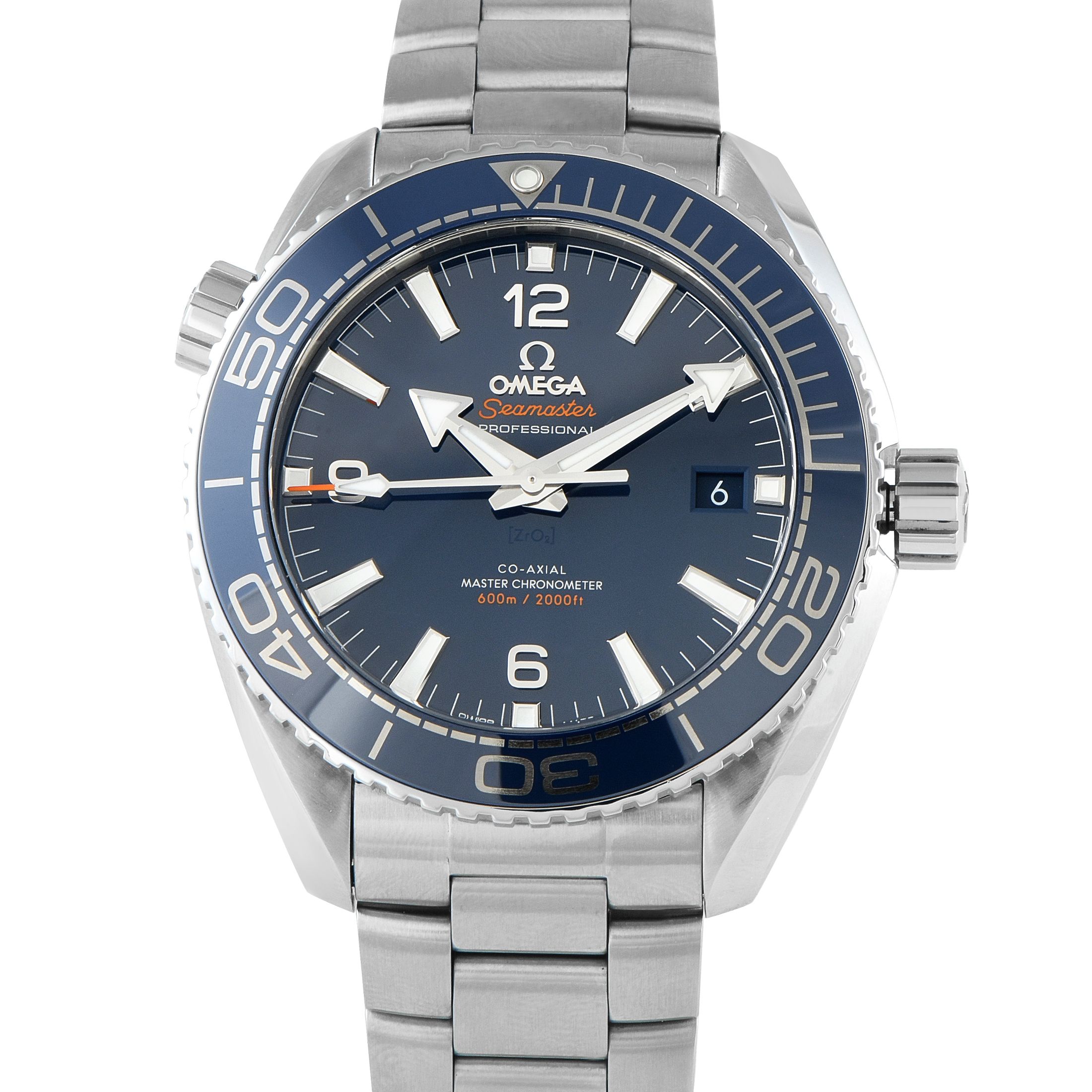 Omega Seamaster Planet Ocean 600m Steel Watch 21530442103001
